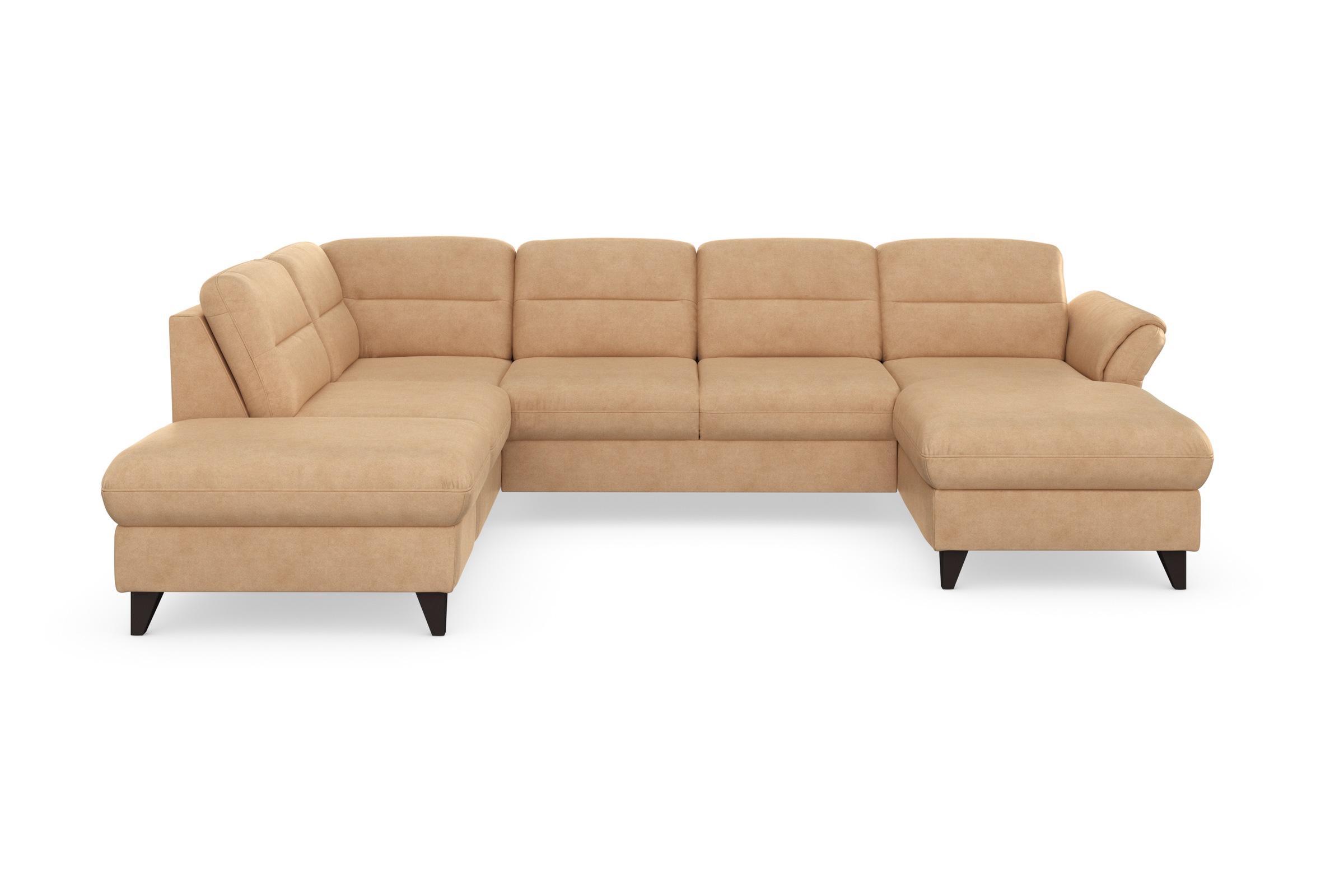 sit&more Paysage de salon »Mellum U-Form« Federkern, wahlweise mit Bettfunktion, Stauraum und Armteilfunktion