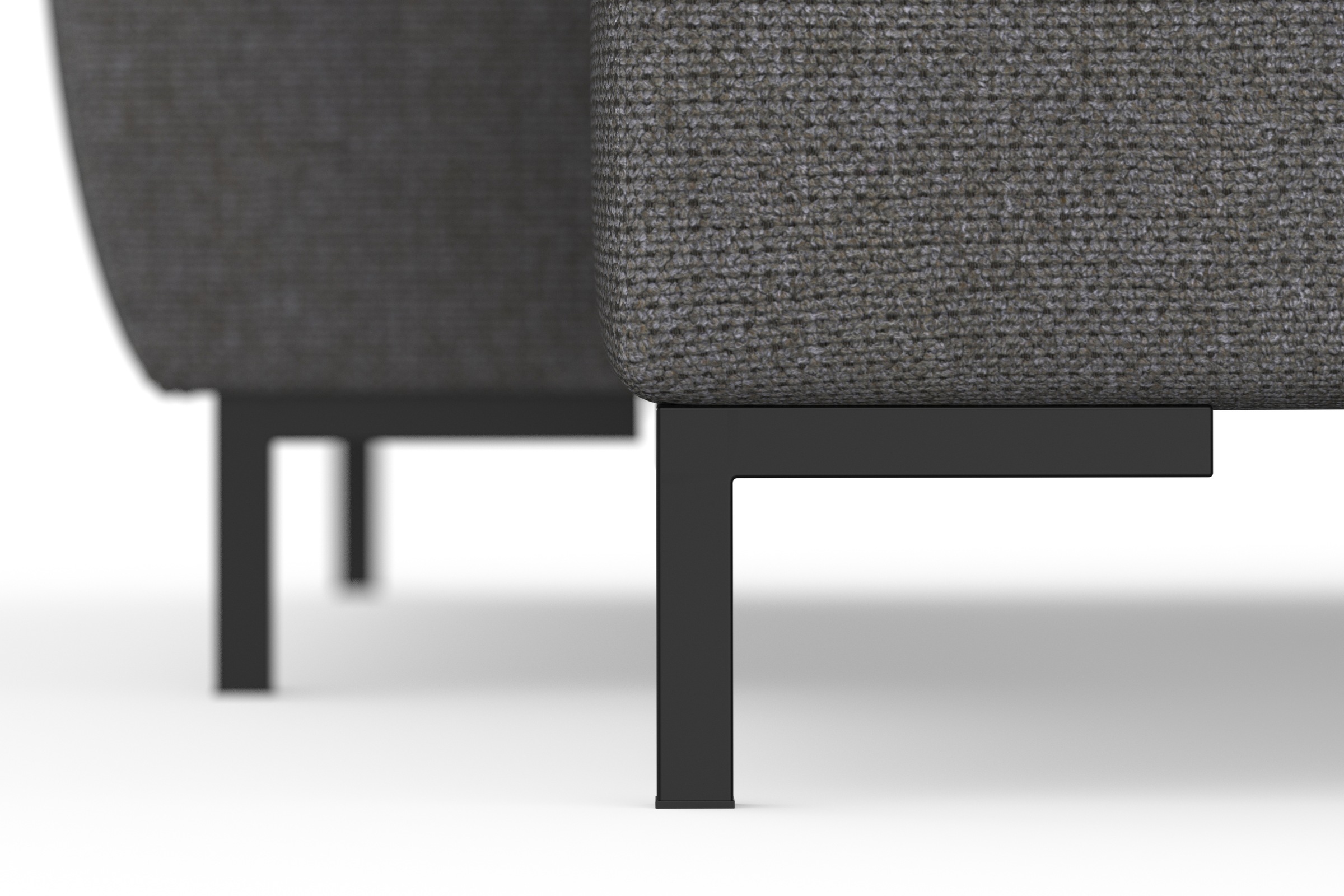 DOMO collection Wohnlandschaft »Capelo, komfortabel, klare Linien zeichnen dieses Design aus, U-Form«, mit Armteilverstellung, wahlweise mit Bettfunktion, Federkern