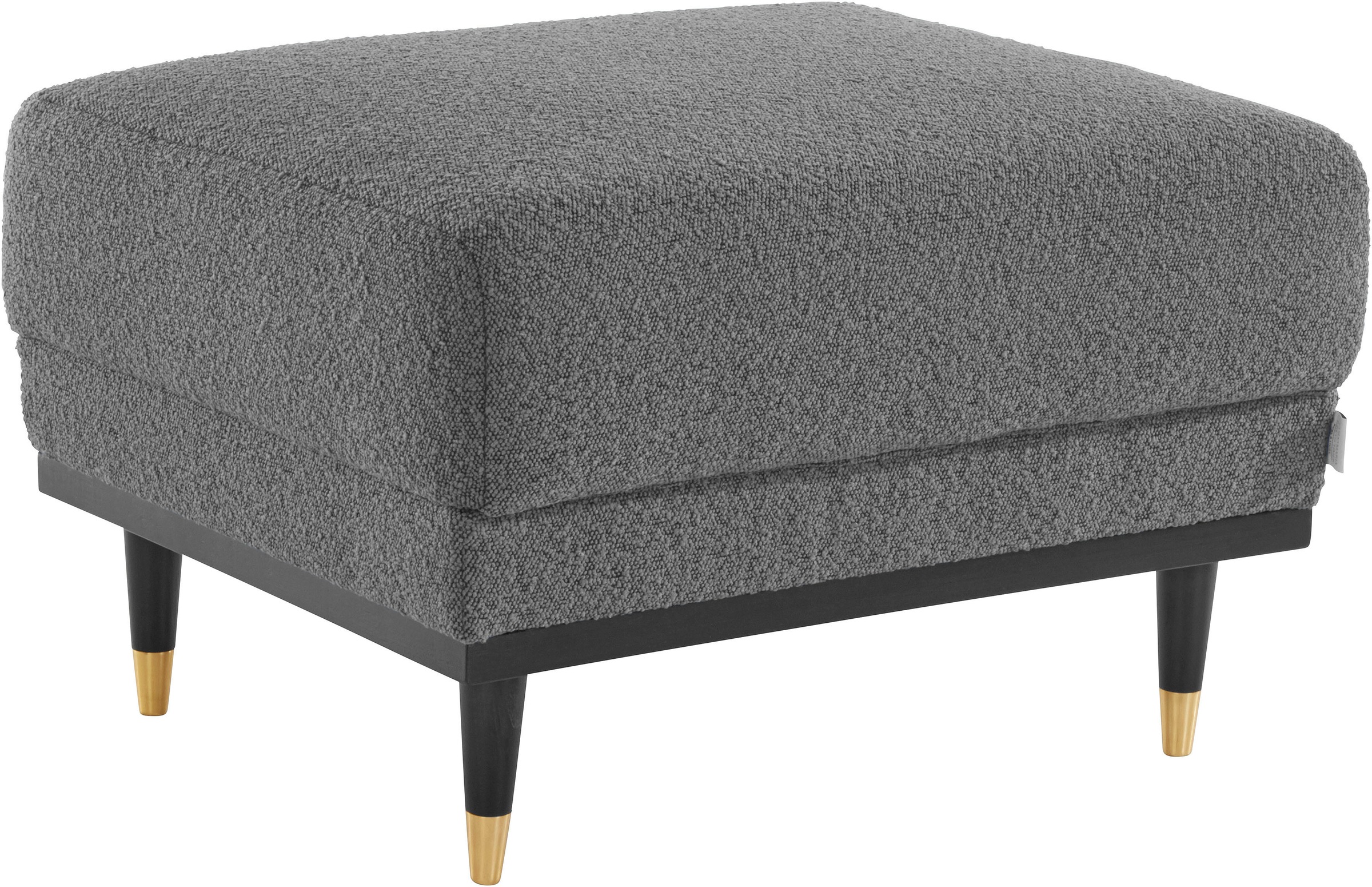 Guido Maria Kretschmer Home&Living Polsterhocker »Chamby New«, im Bouclé-Strukturbezug