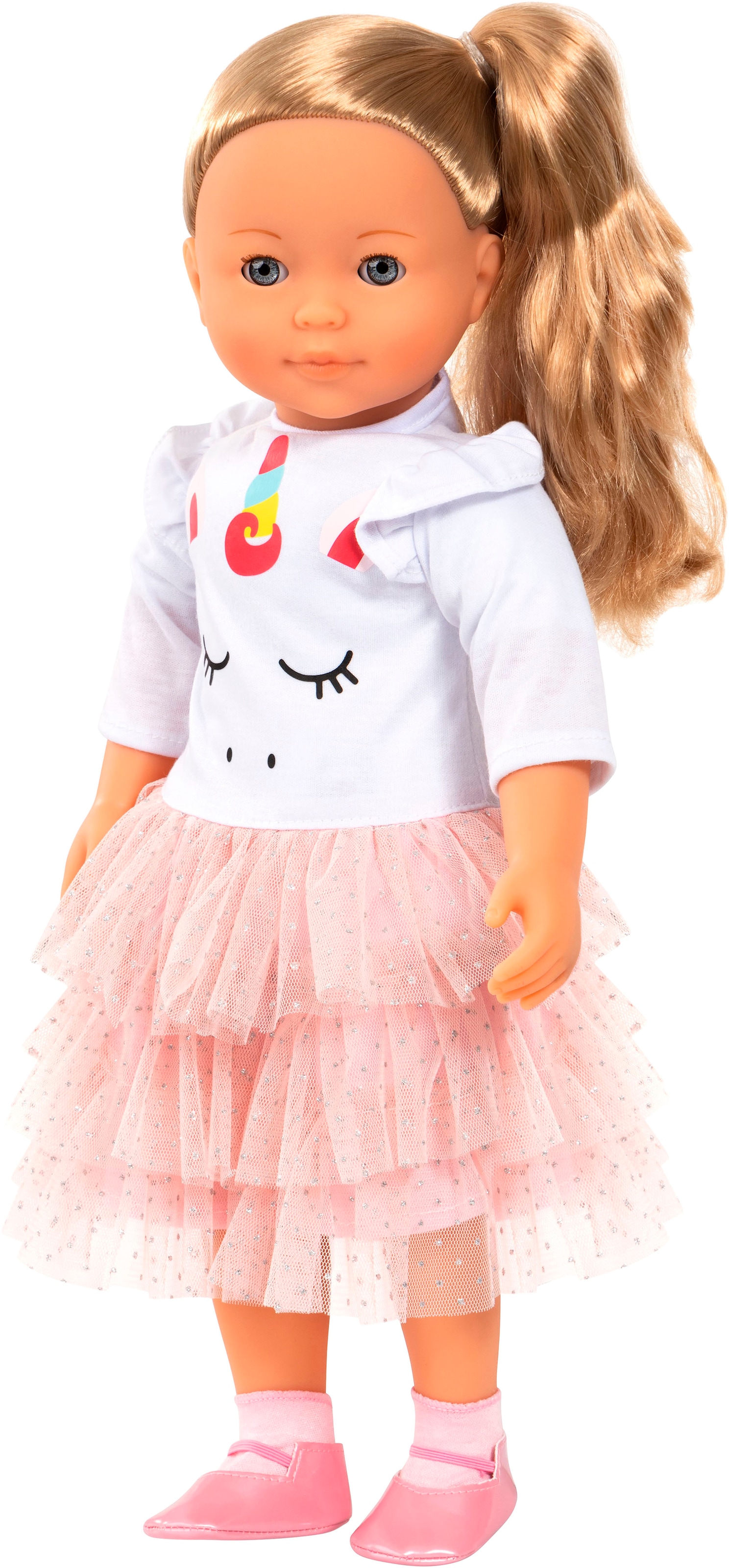 Bayer Stehpuppe »Charlene, 46 cm, rosa« mit Funktion