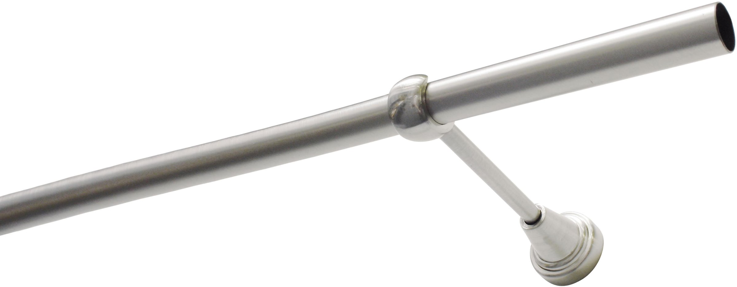 Image of GARDINIA Gardinenstange "Set Metall" Ø 19 mm 1 läufig-läufig Fixmass 1-Lauf, Serie Ally