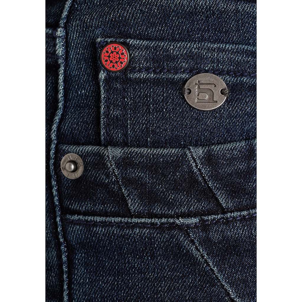 H.I.S 5-Pocket-Jeans »ednaHS«, ökologische, wassersparende Produktion durch Ozon Wash