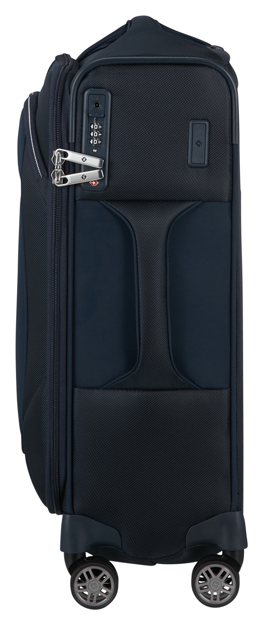 Samsonite 1100000002199 »RE-LITE, verschiedene Grössen und Farben« Set, mit 2 Packwürfeln, 2 Stk. tlg. 36 l 4 Rollen mit arretierbarem und versenkbarem Druckknopf-Trolleysystem