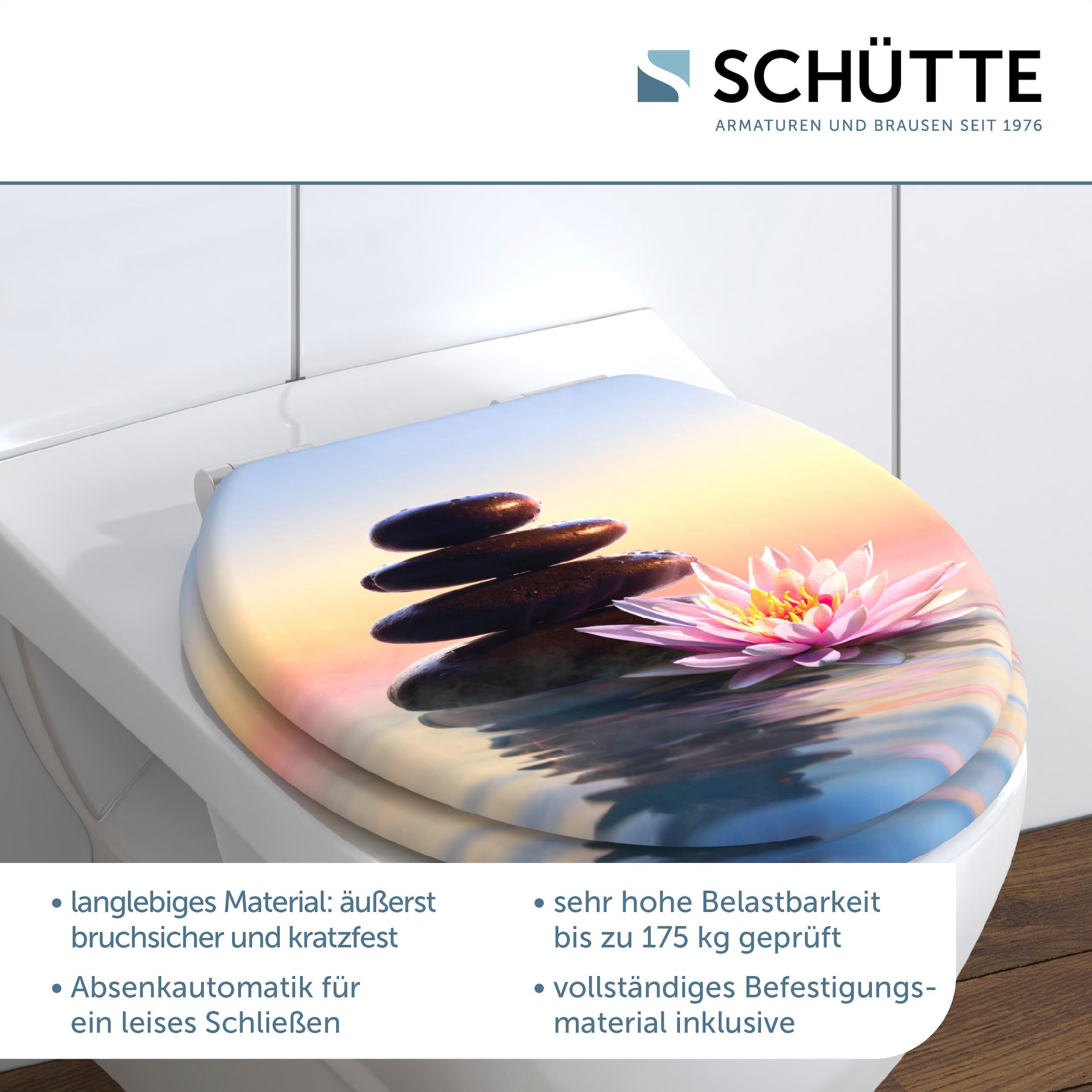 Schütte WC-Sitz »SUNSET DREAM« Toilettendeckel, mit Absenkautomatik