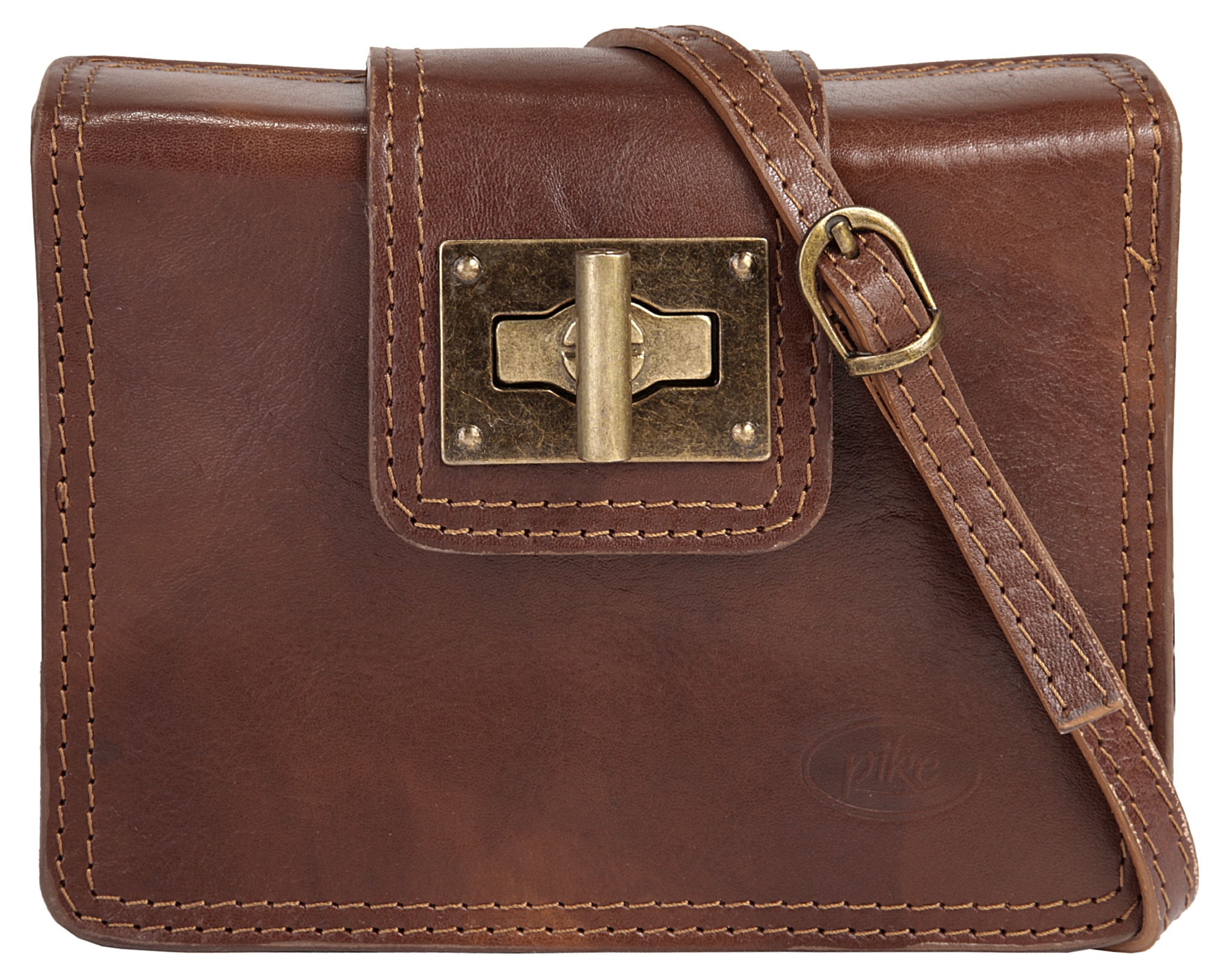 Piké Umhängetasche, echt Leder, Made in Italy kaufen
