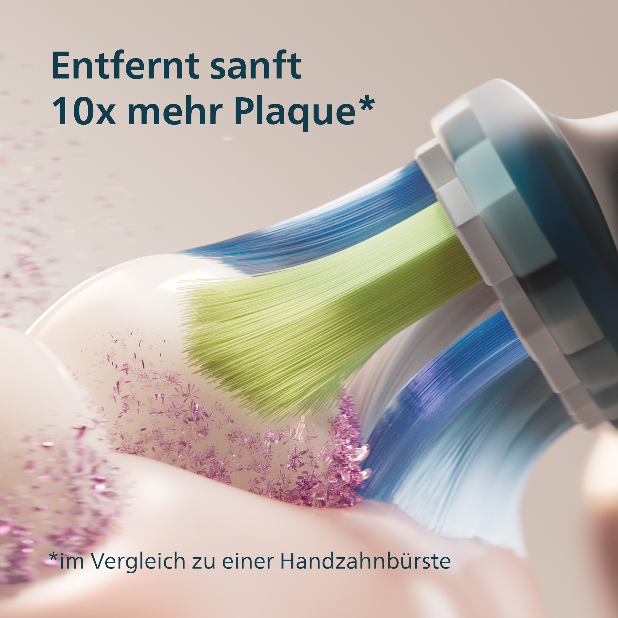 Philips Sonicare Brosse à dents électrique »DiamondClean 9000 HX9914« 2 cuis Aufsteckbürsten DiamondClean Premium Schallzahnbürste, Doppelpack inkl. Ladeglas