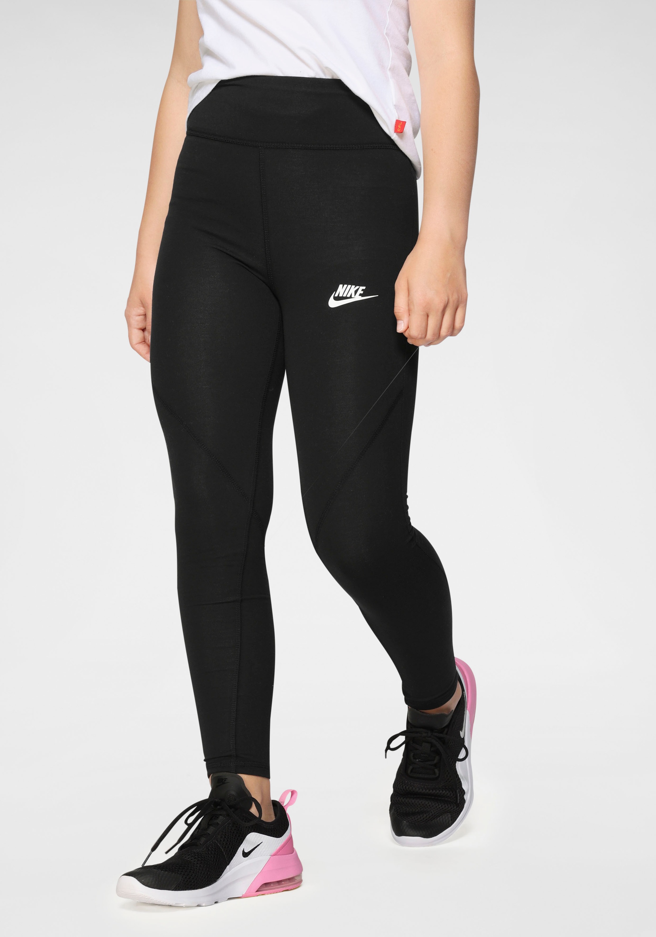 Image of Nike Sportswear Leggings »Favorites Big Kids' (Girls') High-Waisted Leggings« bei Ackermann Versand Schweiz