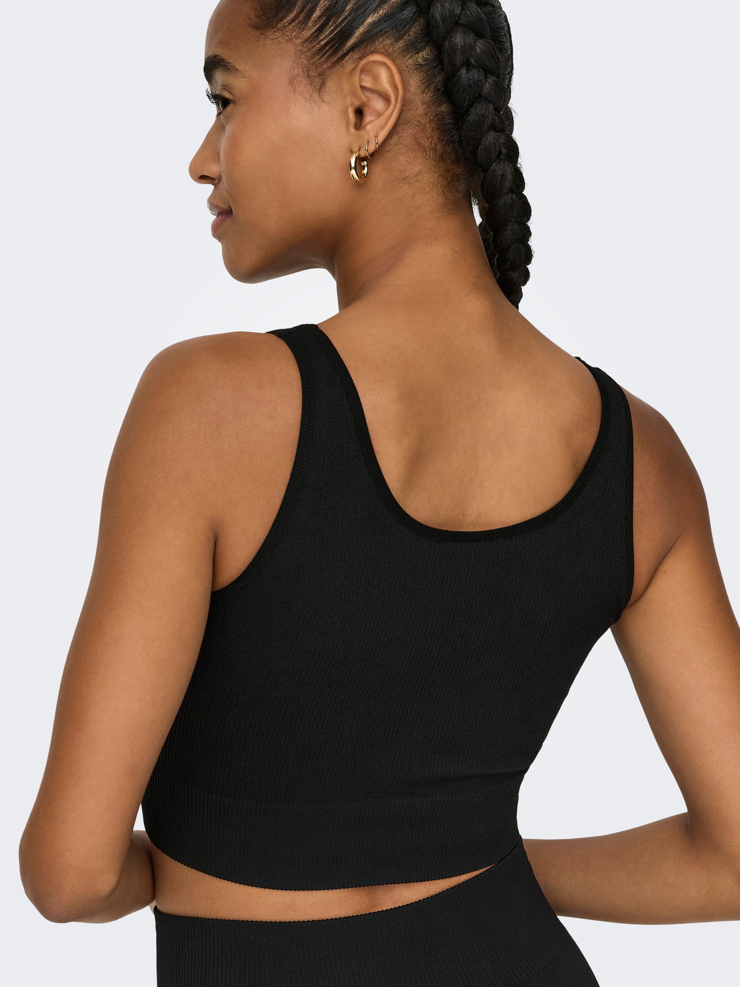 ONLY Play Haut d'entraînement »ONPJAIA LIFE« Cropped Fit, in feiner Rippstruktur