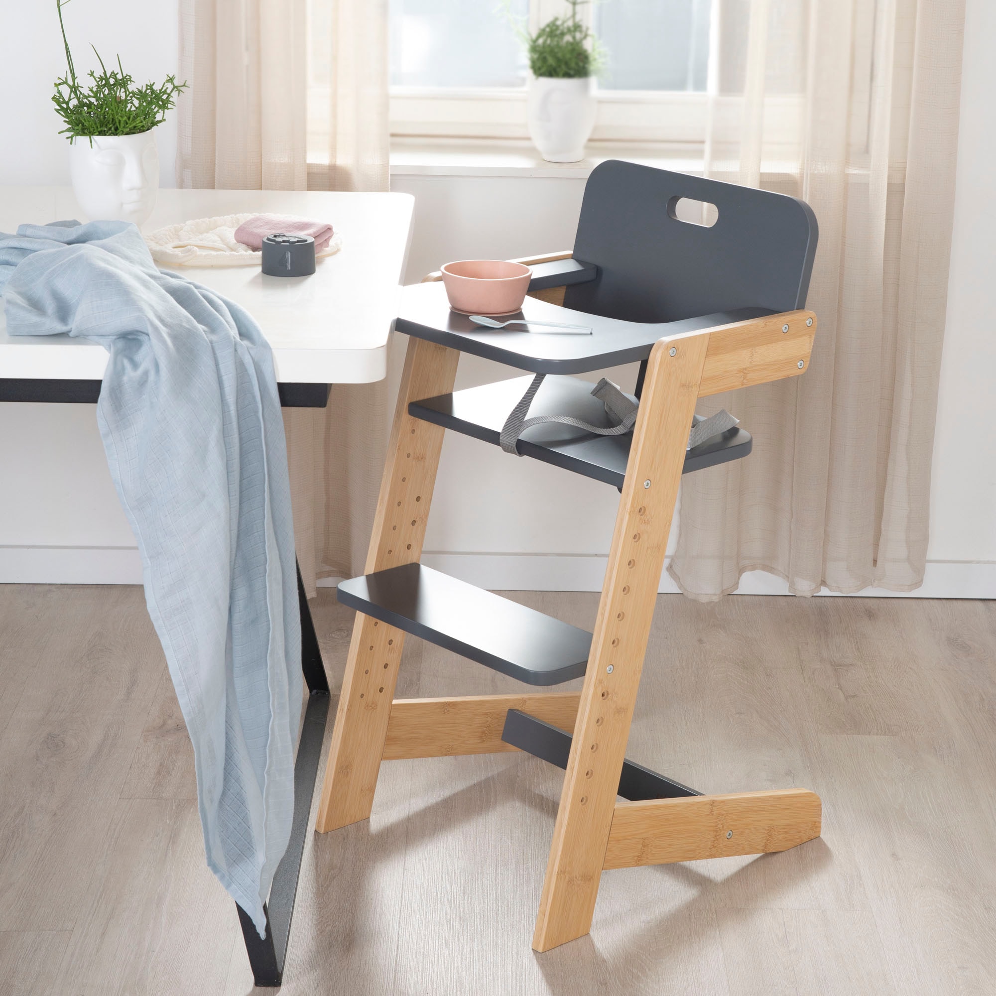 roba® Chaise haute »Lernturm Nature Up« ()