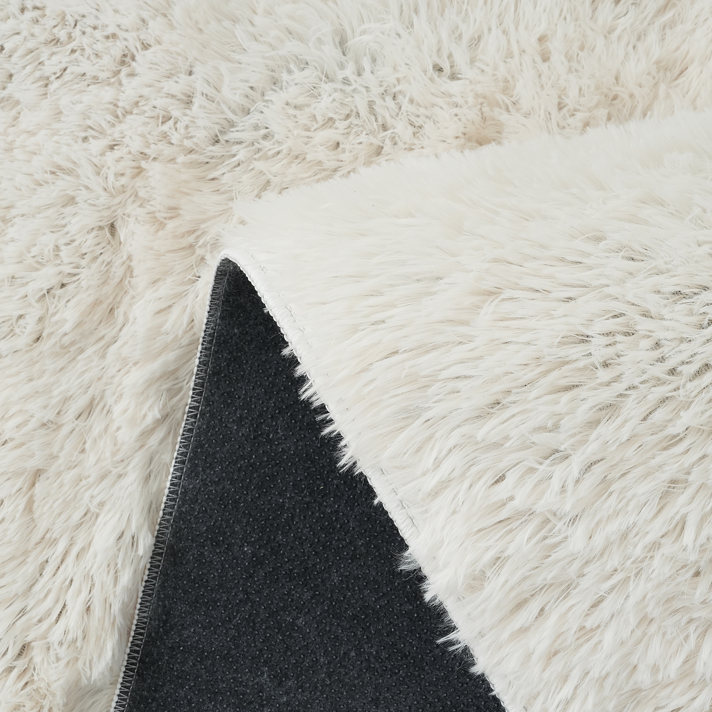 GOODproduct Tapis à poils longs »Leava, besonders weich und kuschelig, leichter Glanz« Rectangulaire 37 mm Höhe uni, Mikrofaser Teppiche, Plüsch, Wohnzimmer, Schlafzimmer, Esszimmer