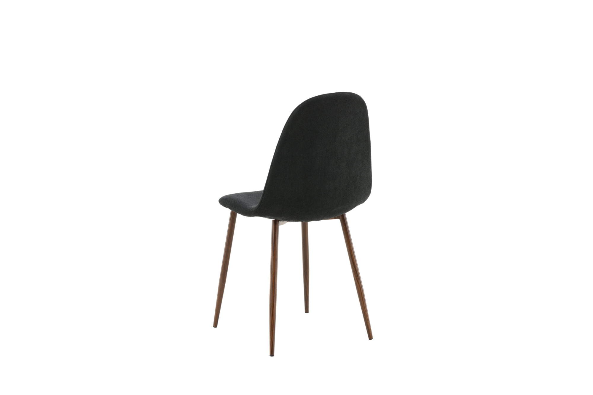 Venture Home Chaise de salle à manger »Polar, 2er-Set Esszimmerstühle in Schwarz-Stoff, Walnussbeine, 150 kg« () 2 cuisFauteuil rembourré, revêtement en tissu, pieds effet noyer, arrondi, accueillant