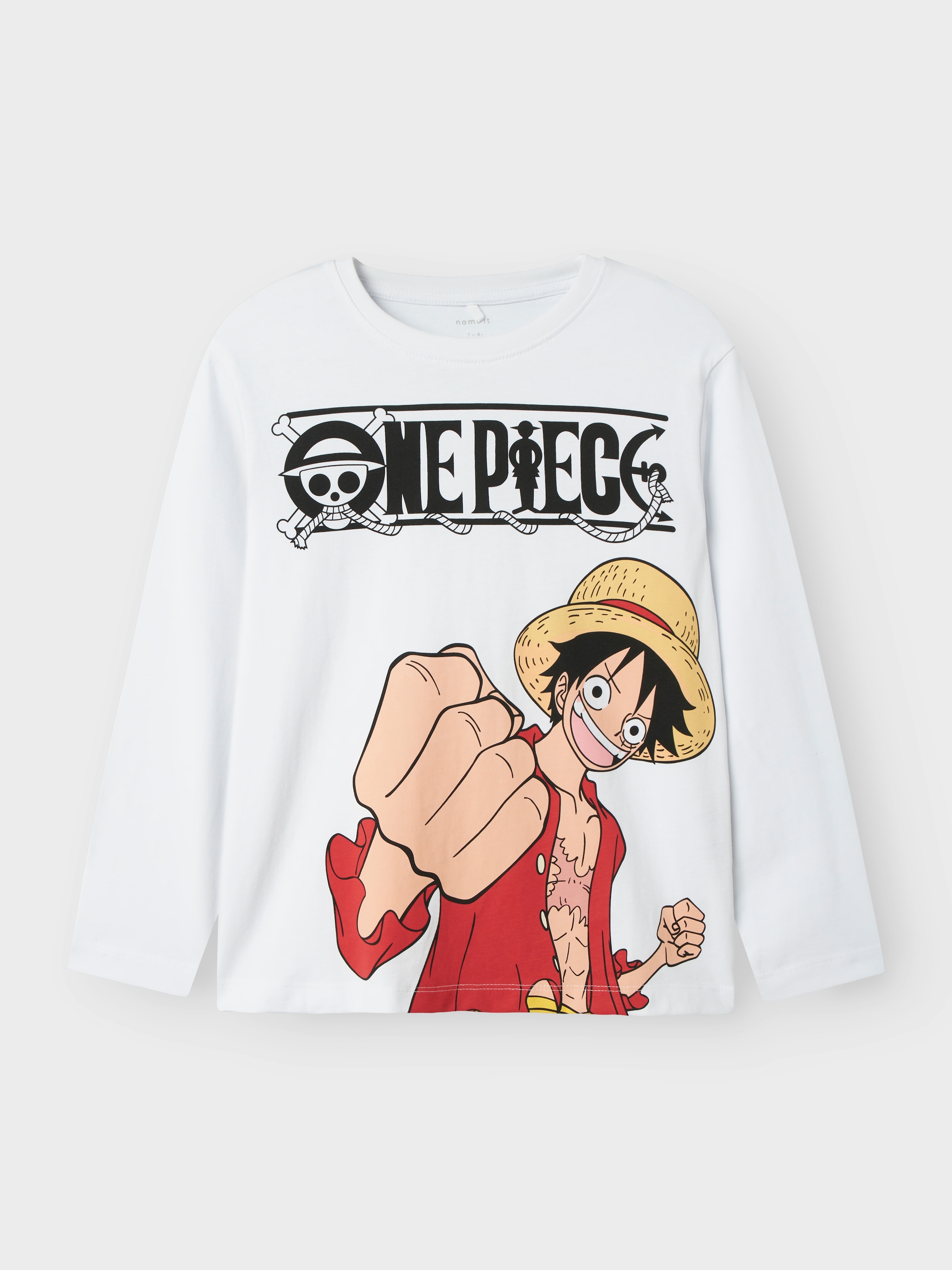 Image of Name It Langarmshirt "NKMARK ONEPIECE LS NREG TOP BOX NOOS VDE"
