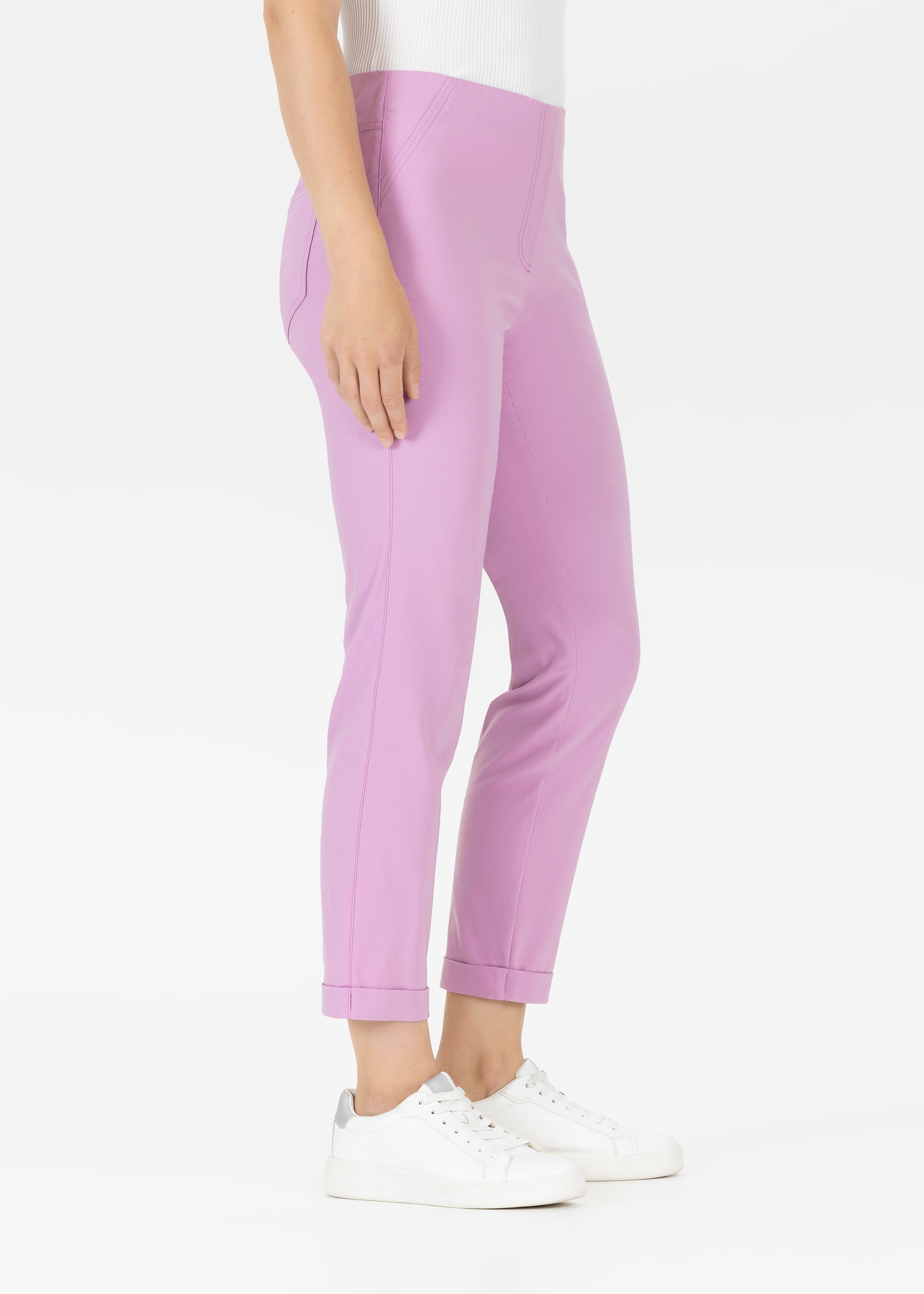 Stehmann Pantalon en tissu »Sylvia-680«  3/4-Hose mit schmalem Bein