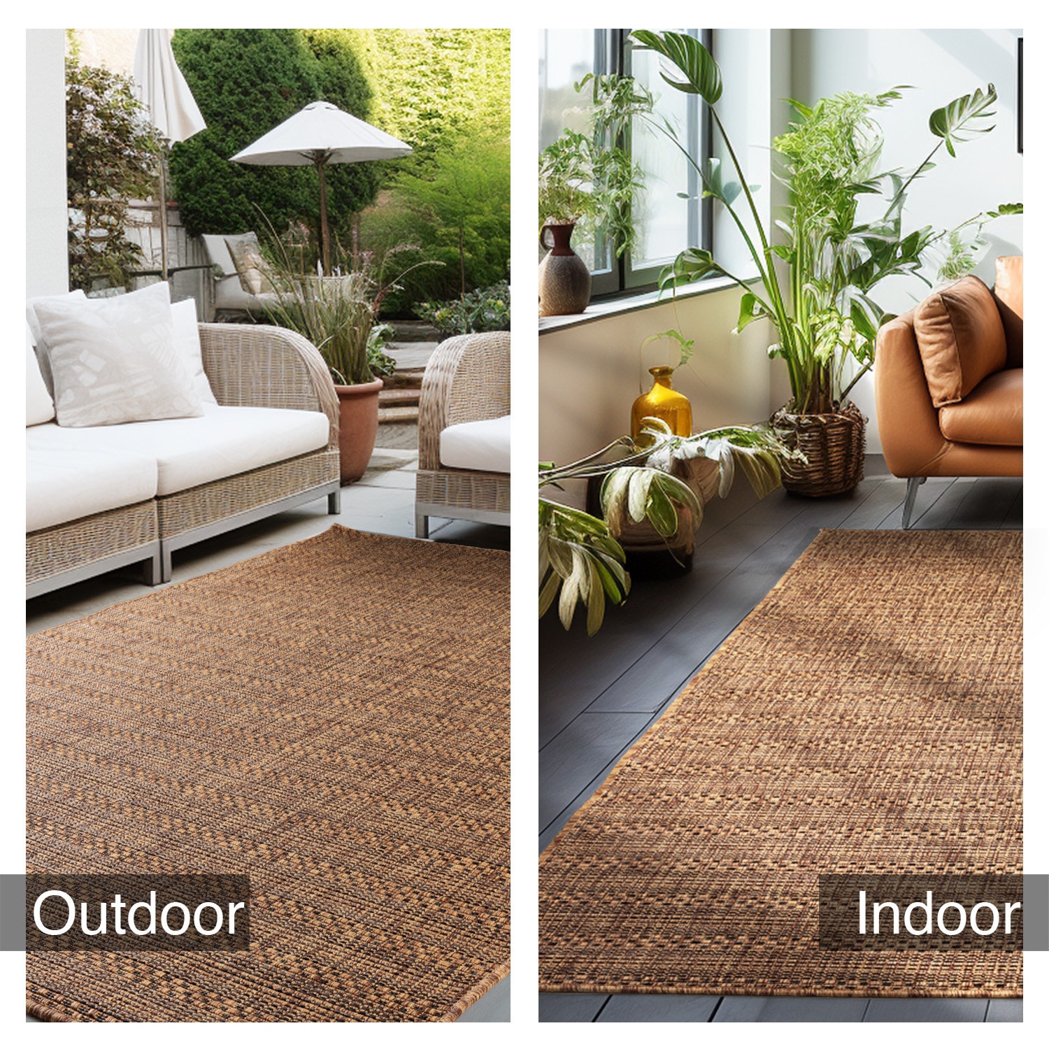 Ayyildiz Teppiche Outdoorteppich »ZAGORA 4513«, rechteckig, 5 mm Höhe, Läufer, Pflegeleicht, Strapazierfähig, In- und Outdoor geeignet