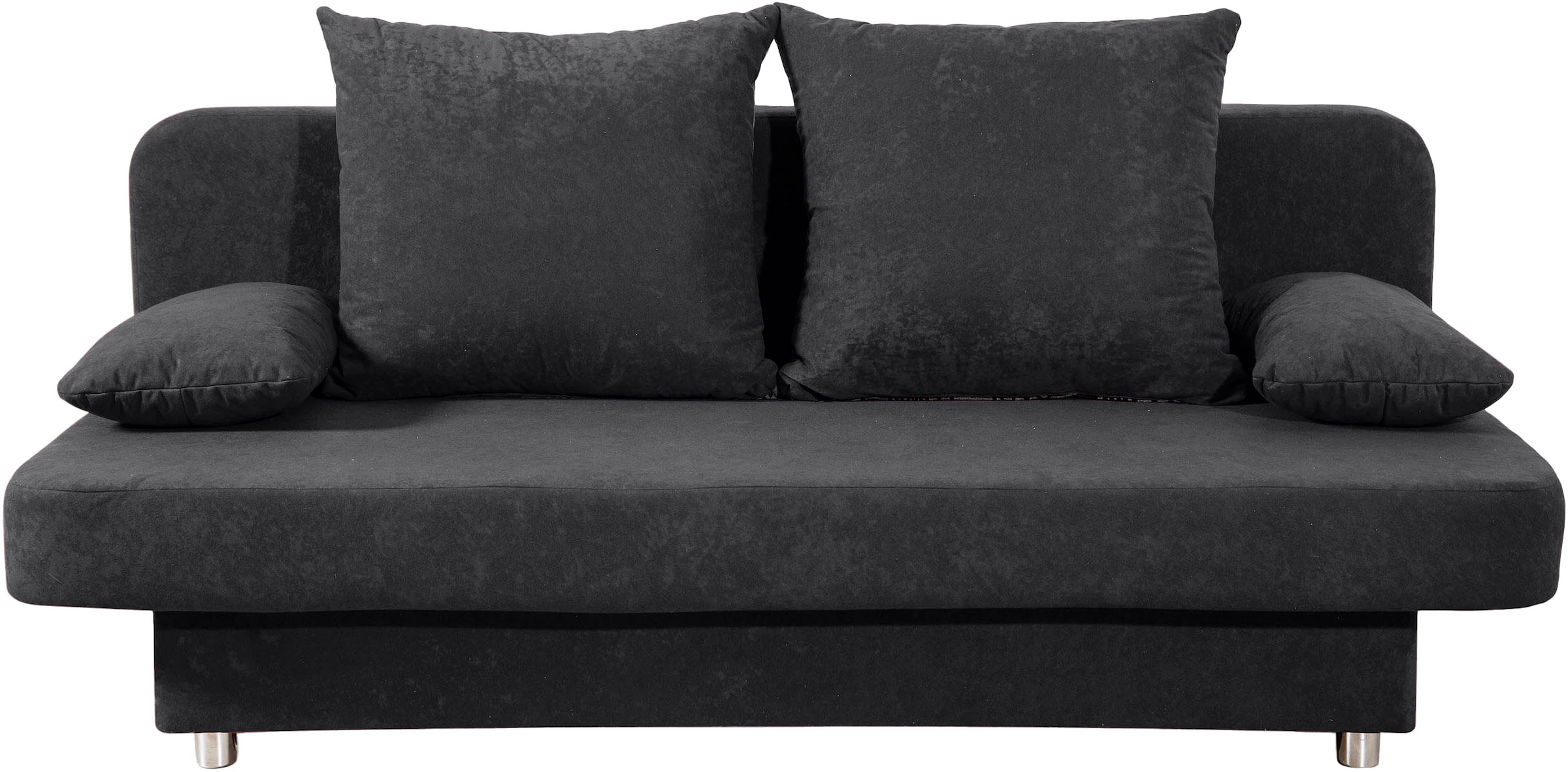 COLLECTION AB Schlafsofa »Ulla inkl. Bettfunktion und Bettkasten«, Schlafsofa,Bettfunktion,Bettkasten,inkl. Rückenkissen,Armlehnekissen