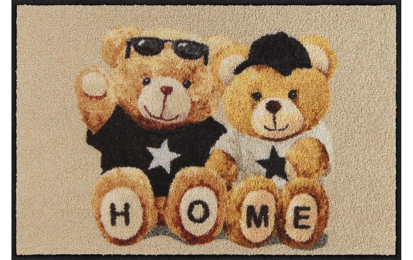 Image of Salonloewe Fussmatte "Home Teddys 50 x 75 cm"