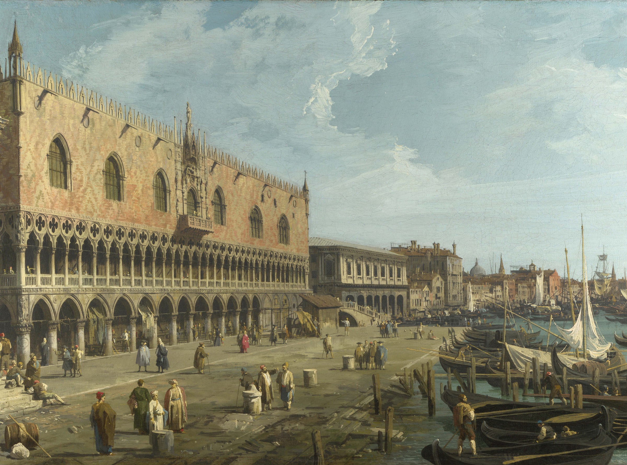 Image of Papermoon Fototapete »ABSTRAKT DESIGN-ALTSTADT MALEREI XXL«, Vliestapete, hochwertiger Digitaldruck, inklusive Kleister bei Ackermann Versand Schweiz