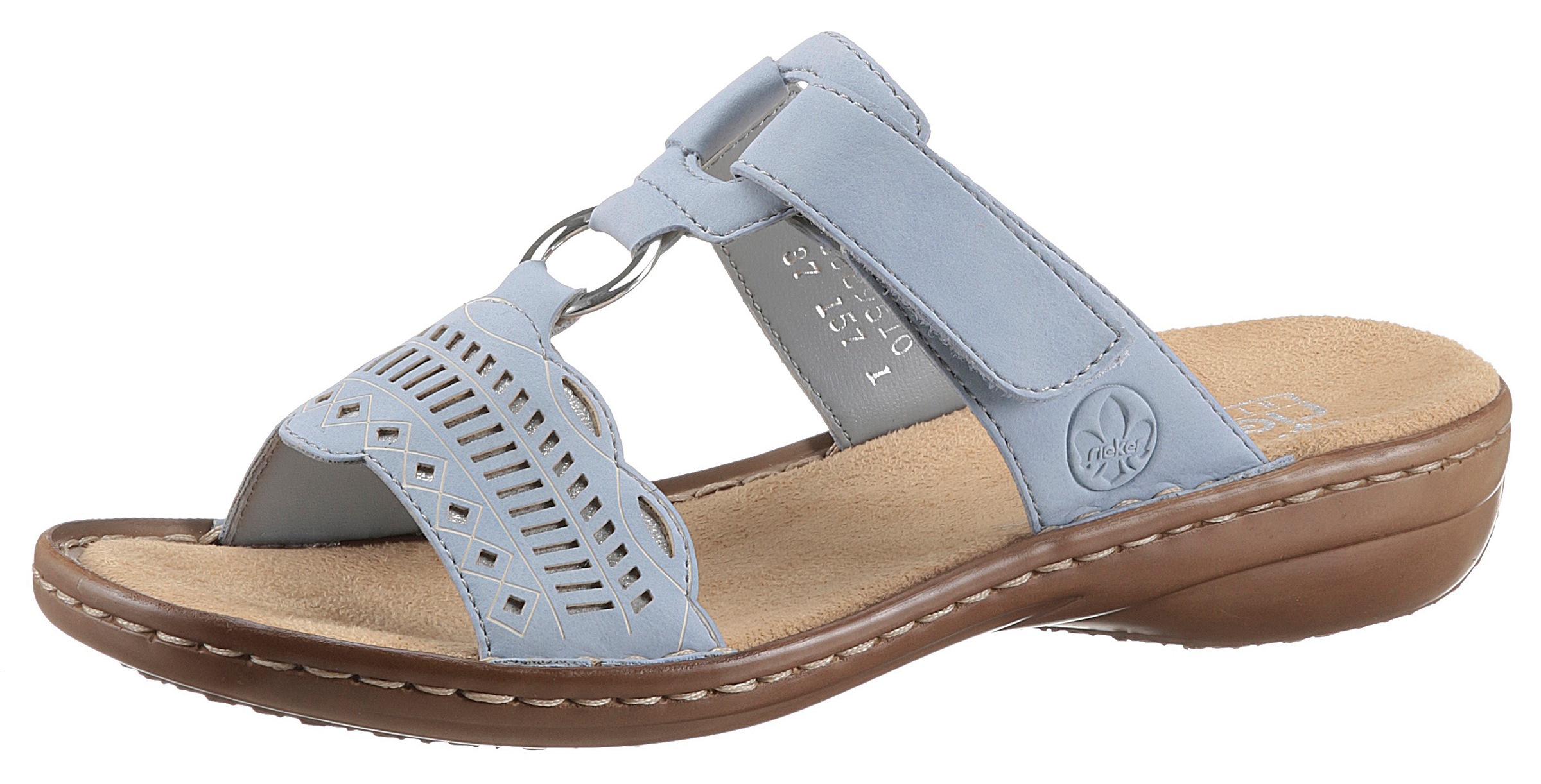 Image of Rieker Pantolette, mit hübscher Verzierung bei Ackermann Versand Schweiz