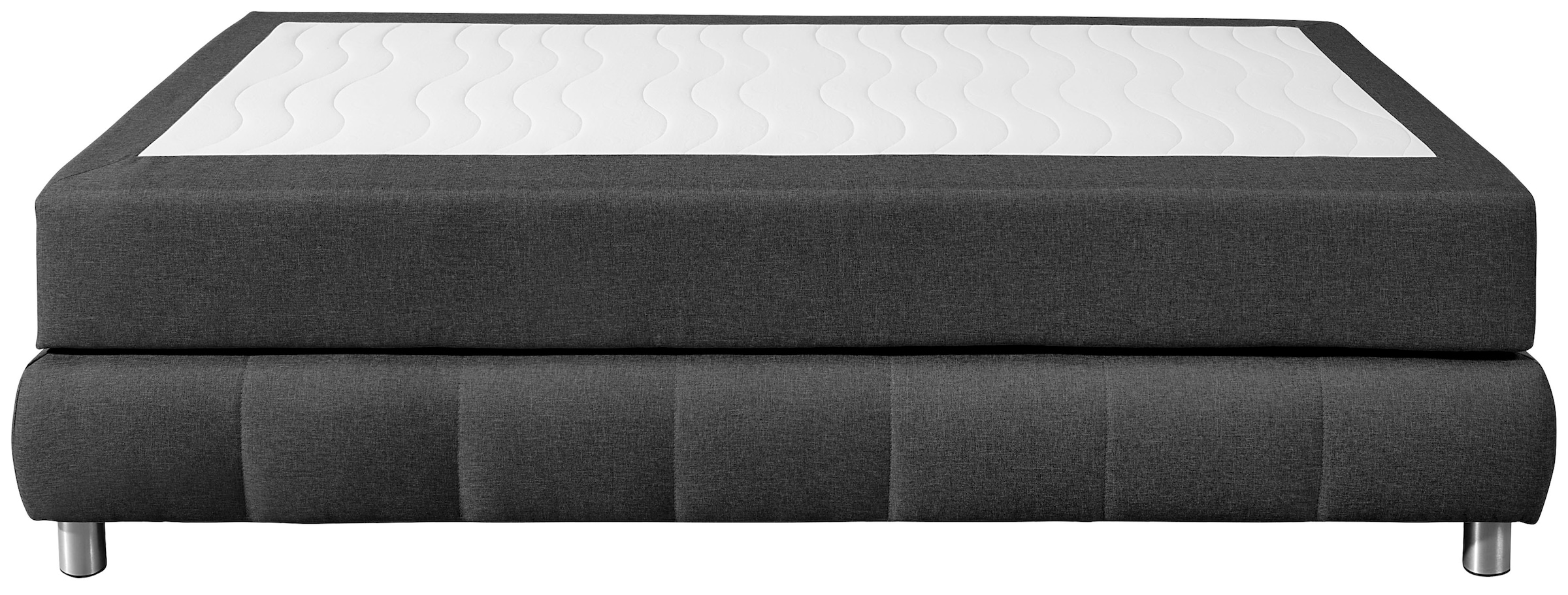 andas Boxspringbett »Salo«, Ohne Kopfteil, inkl. Topper, auch in Überlänge 220 cm