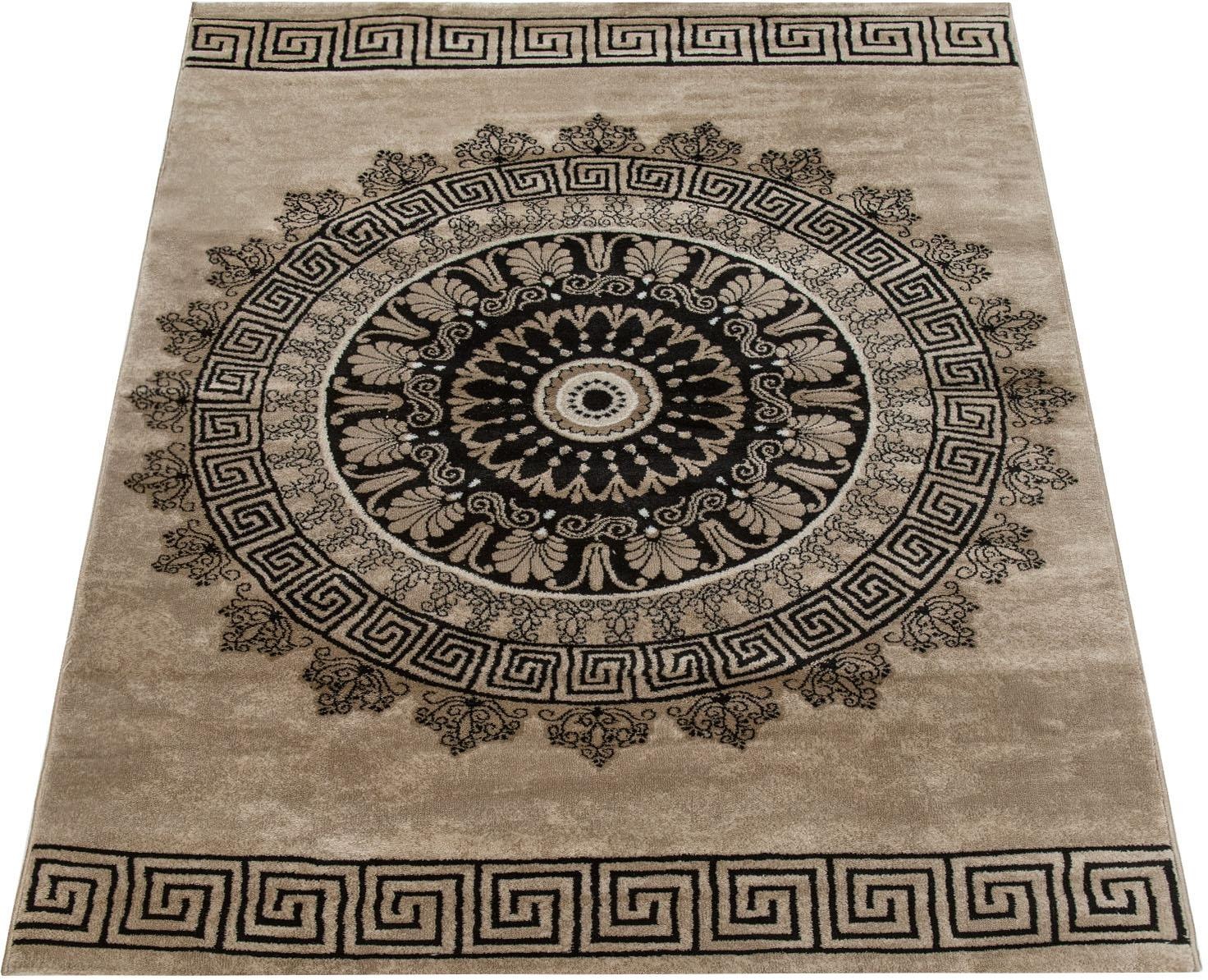 Image of Paco Home Teppich »Tibesti 081«, rechteckig, 16 mm Höhe, Kurzflor, Mandala Muster in dezenten Farbtönen, ideal im Wohnzimmer & Schlafzimmer bei Ackermann Versand Schweiz