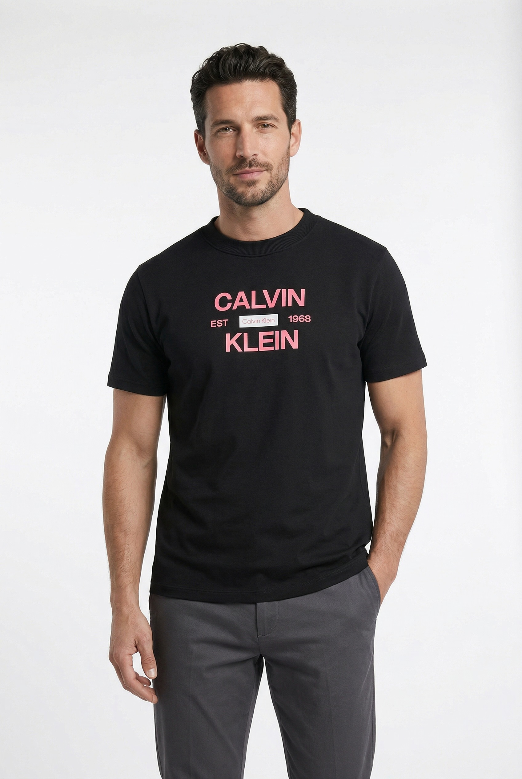Image of Calvin Klein Jeans T-Shirt "CALVINKLEIN STACK GRAP" Regular fit mit Print