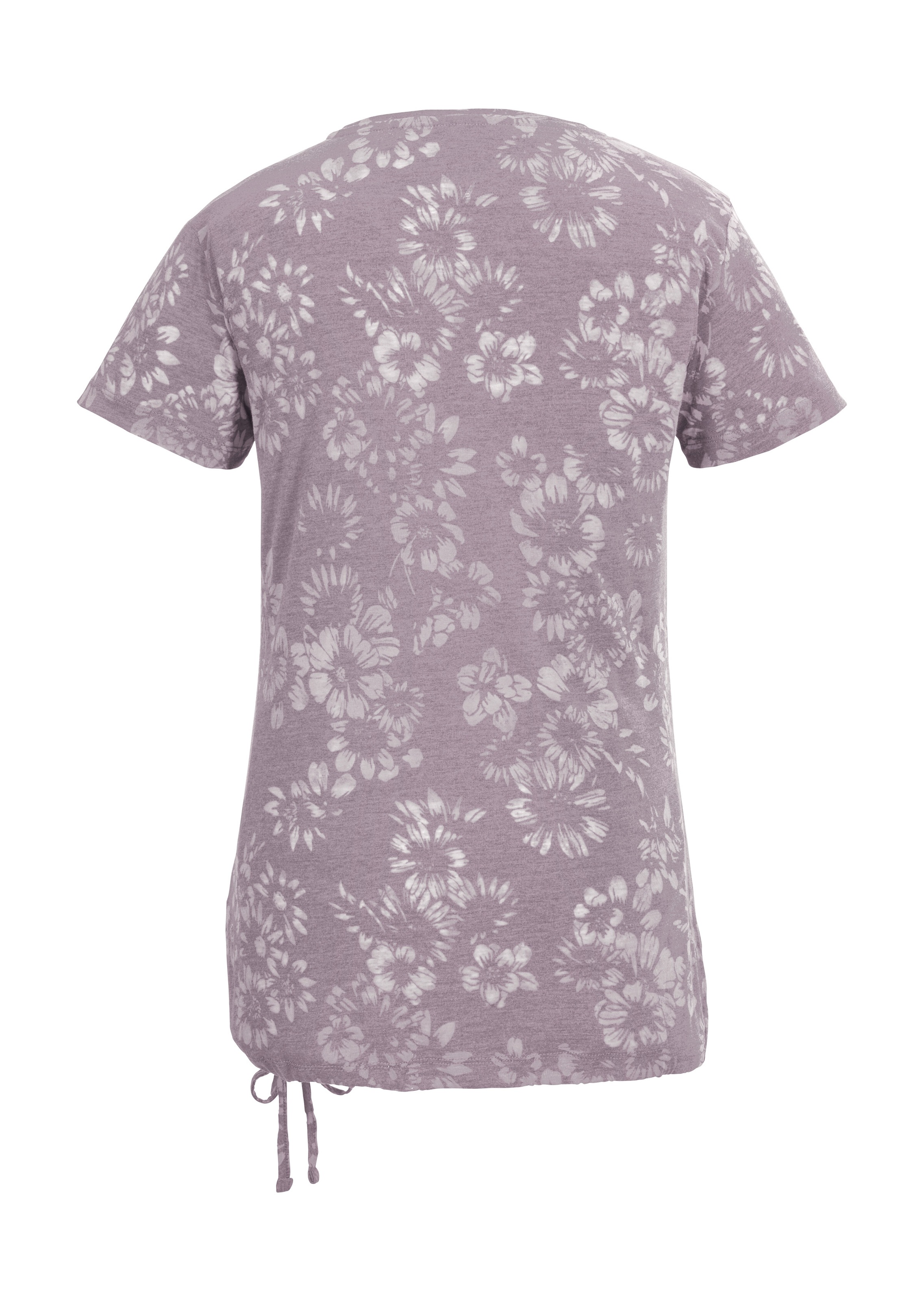 G.I.G.A. DX by killtec T-Shirt »GS 44 WMN TSHRT«, Leichtes Damen T-Shirt mit floralem Print und verstellbarem Saum