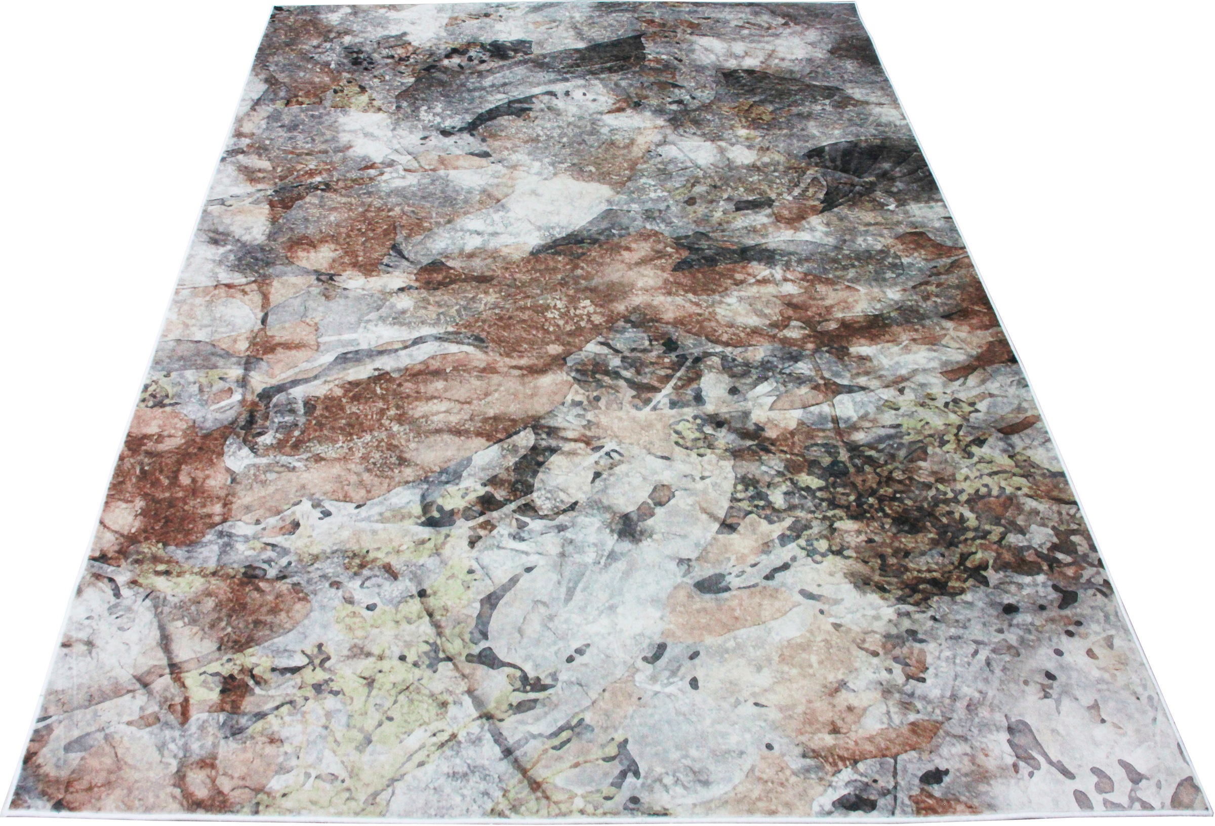 Image of my home Teppich »Turin«, rechteckig, 5 mm Höhe, Druckteppich, Teppich mit abstraktem Muster, bunt, ideale Teppiche für Wohnzimmer, Schlafzimmer, Esszimmer & Ankleidezimmer bei Ackermann Versand Schweiz