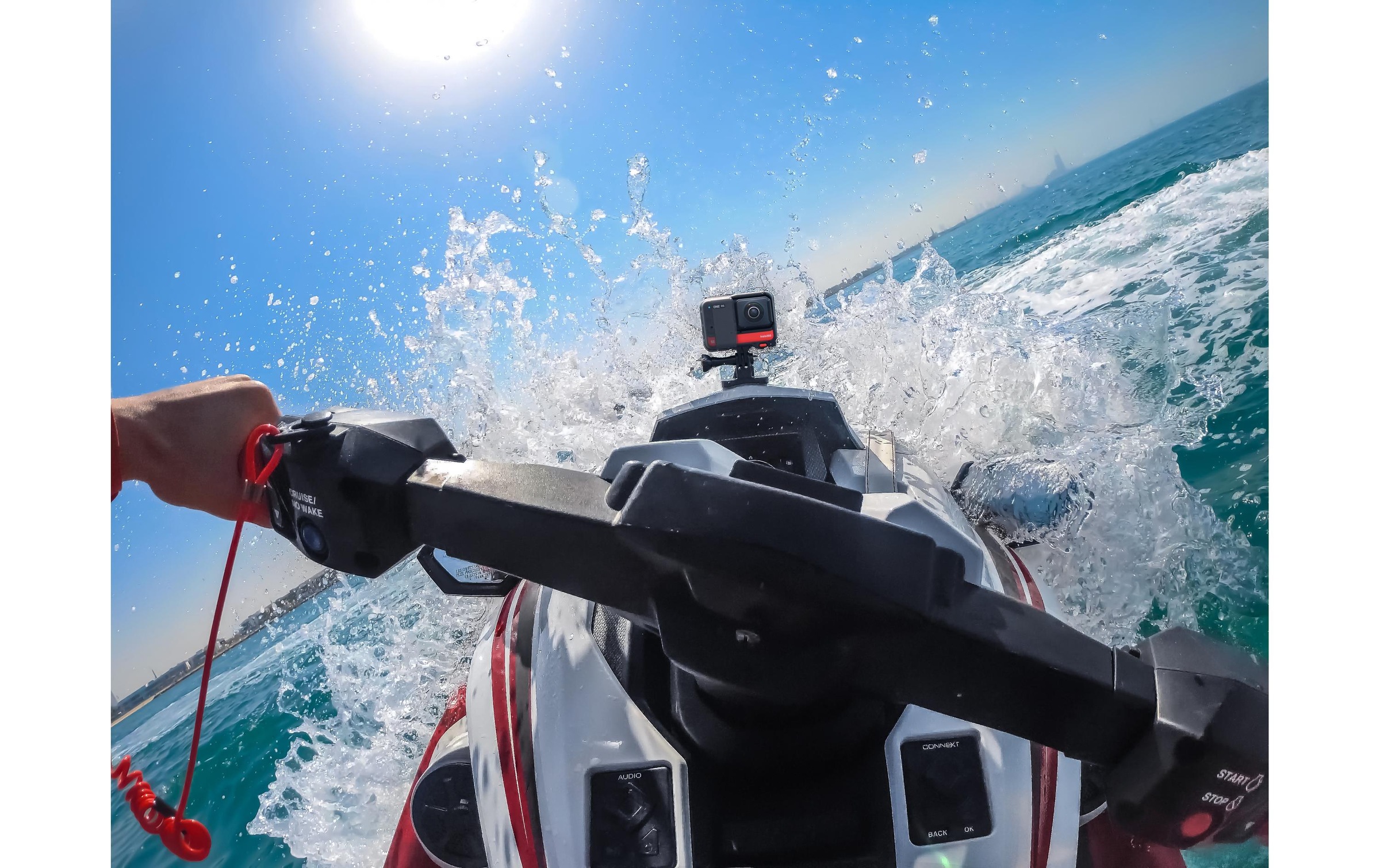 Insta360 Action Cam »ONE RS 4K«, Bluetooth-WLAN (Wi-Fi)