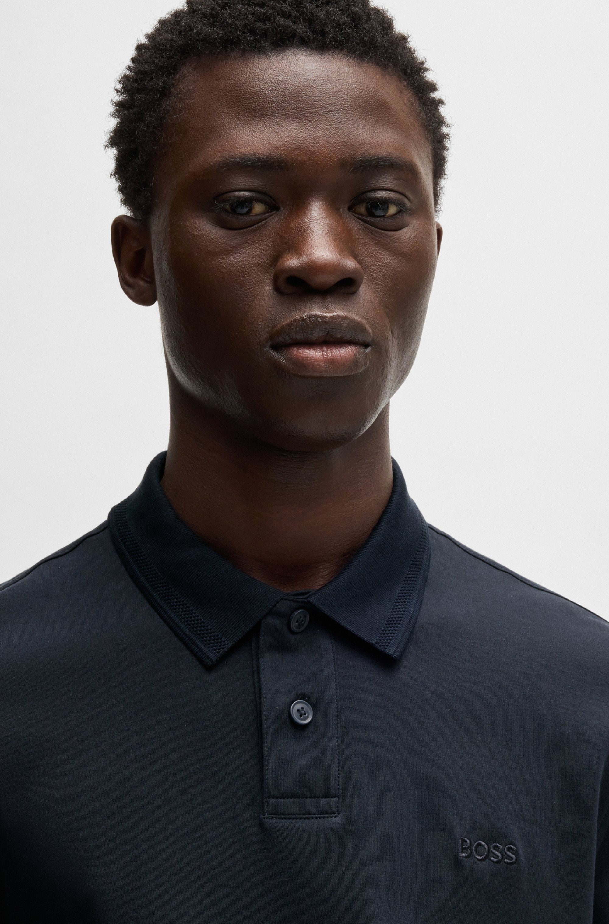 BOSS ORANGE Poloshirt »Pe Interlock«, aus Baumwoll-Piqué mit Logo-Print Regular