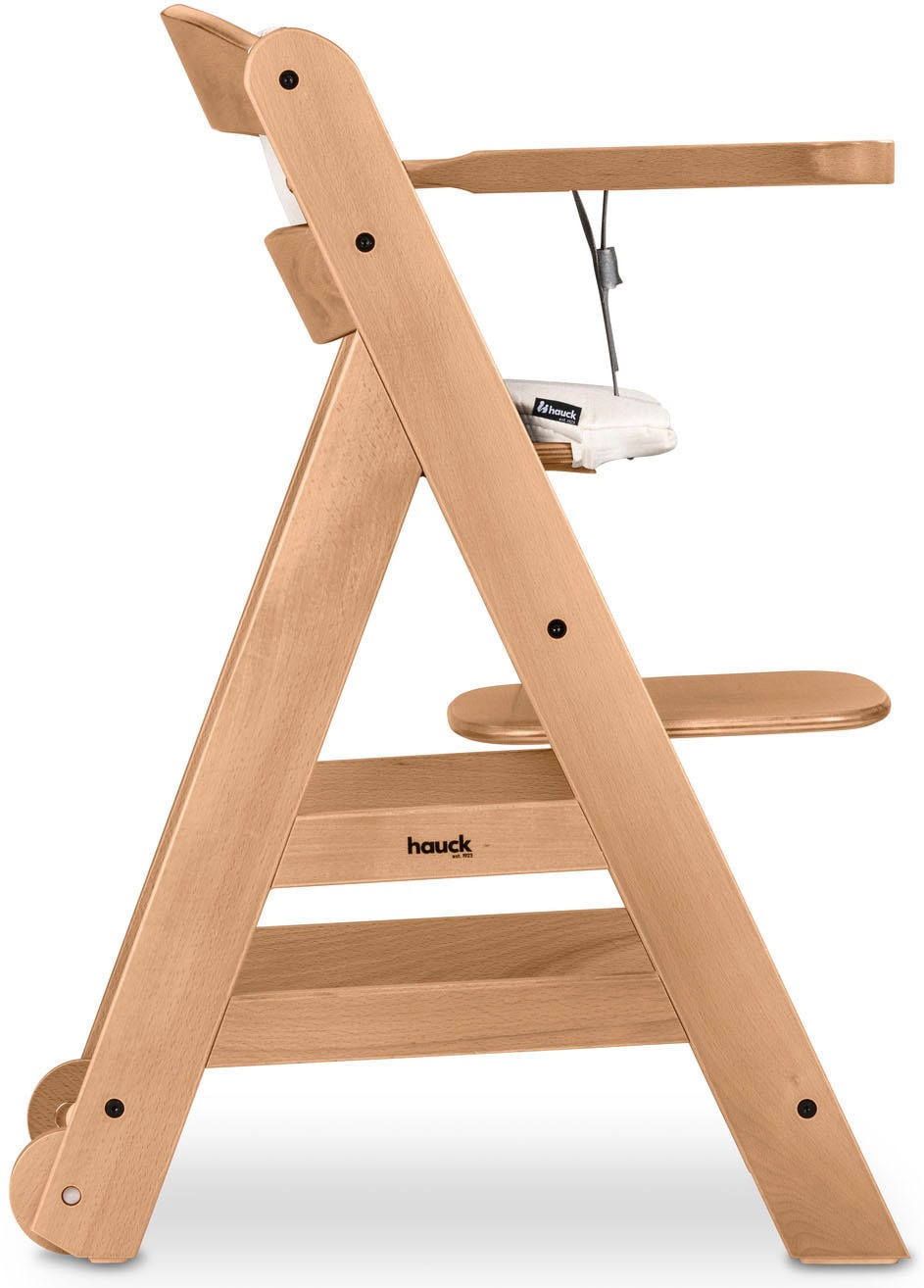Hauck Hochstuhl »Beta+« () mit Holzrädern
