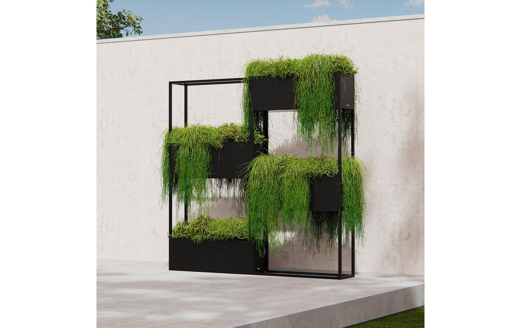 Herstera Garden Pflanzkübel »HUB 80 x 25 x 79 cm«