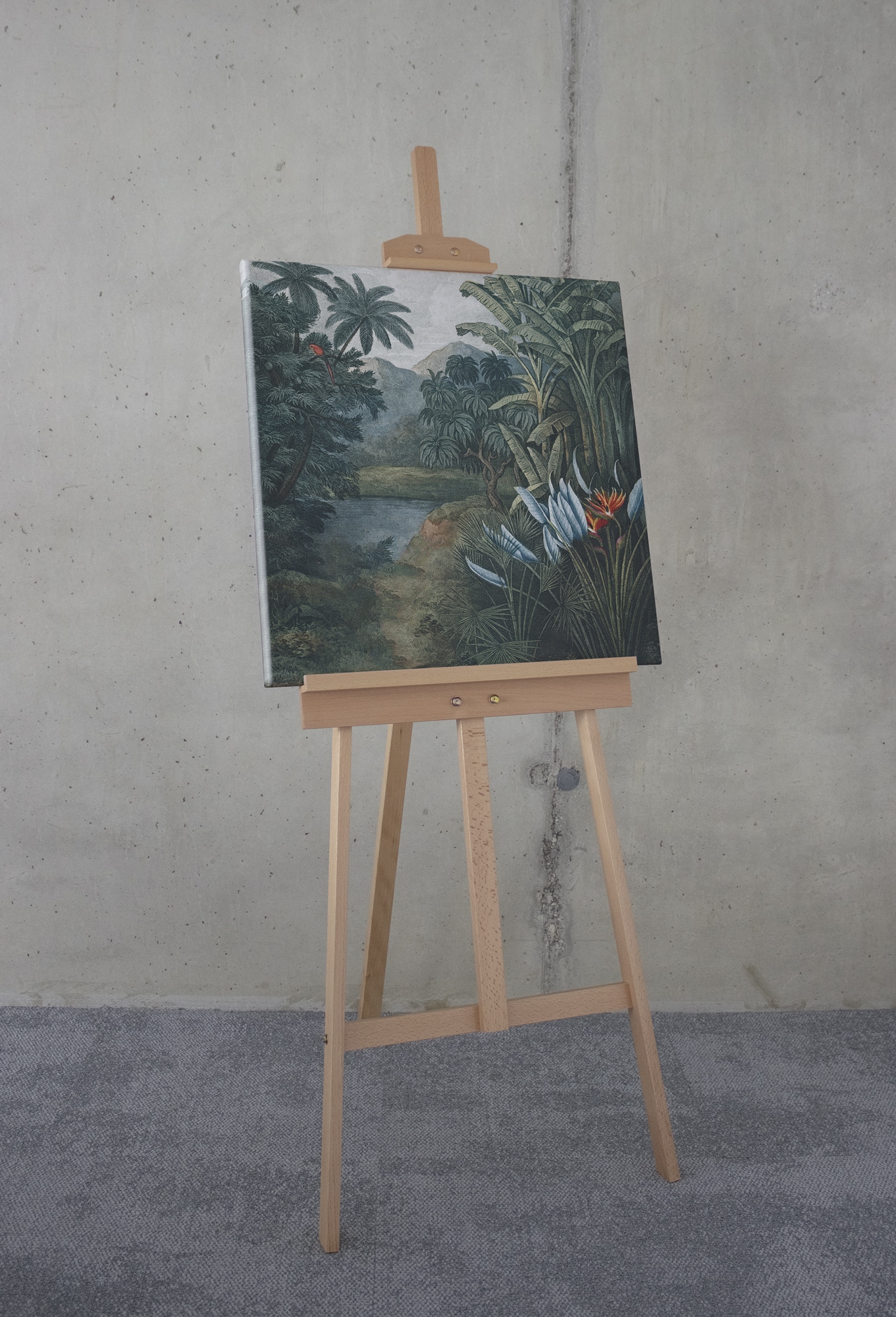 Komar Leinwandbild »Exotic Empire - Grösse 60 x 60 cm«, Natur, (1 St.), Keilrahmenbild mi Echtholzrahmen