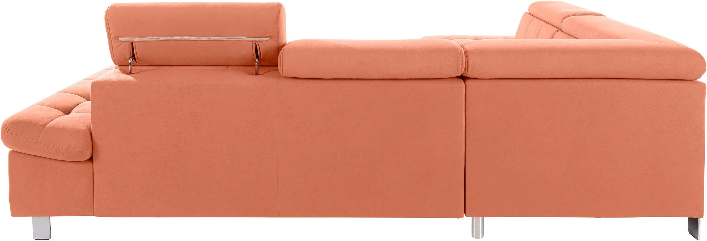 sit&more Ecksofa »Limit L-Form«, wahlweise mit Bettfunktion und Bettkasten