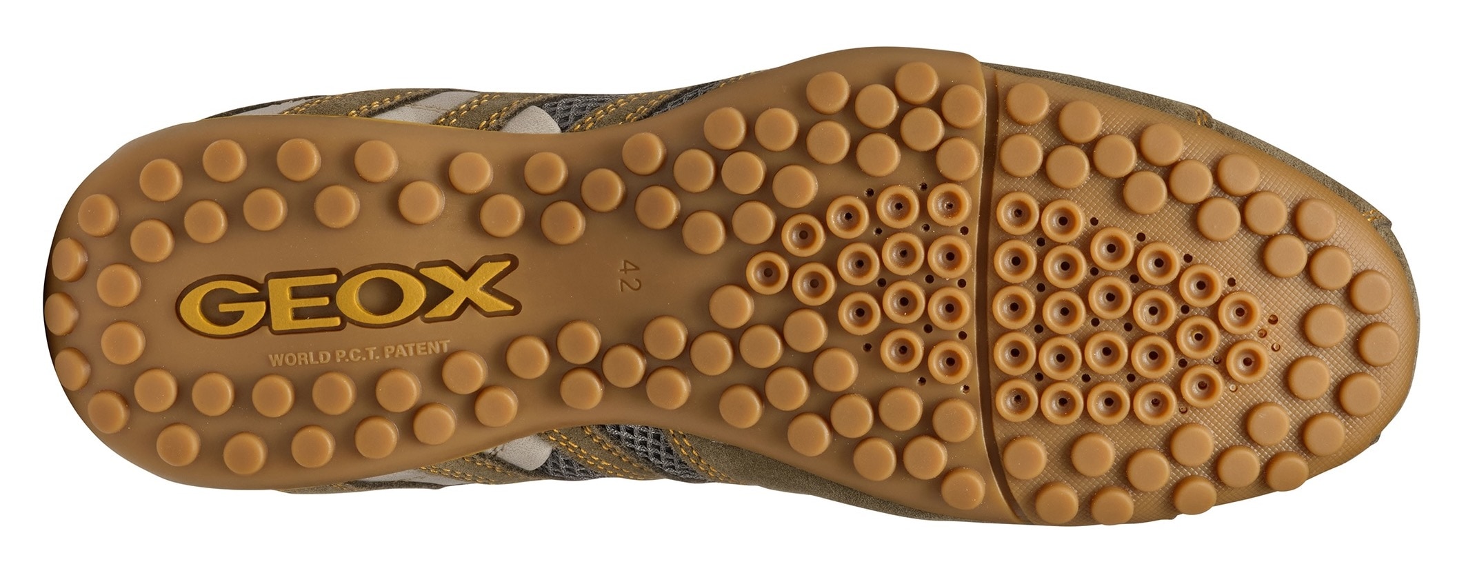 Geox Schnürschuh »U SNAKE ORIGINAL«  , Schnürschuh, Freizeitschuh, Trekking Sneaker mit Lederinnensohle