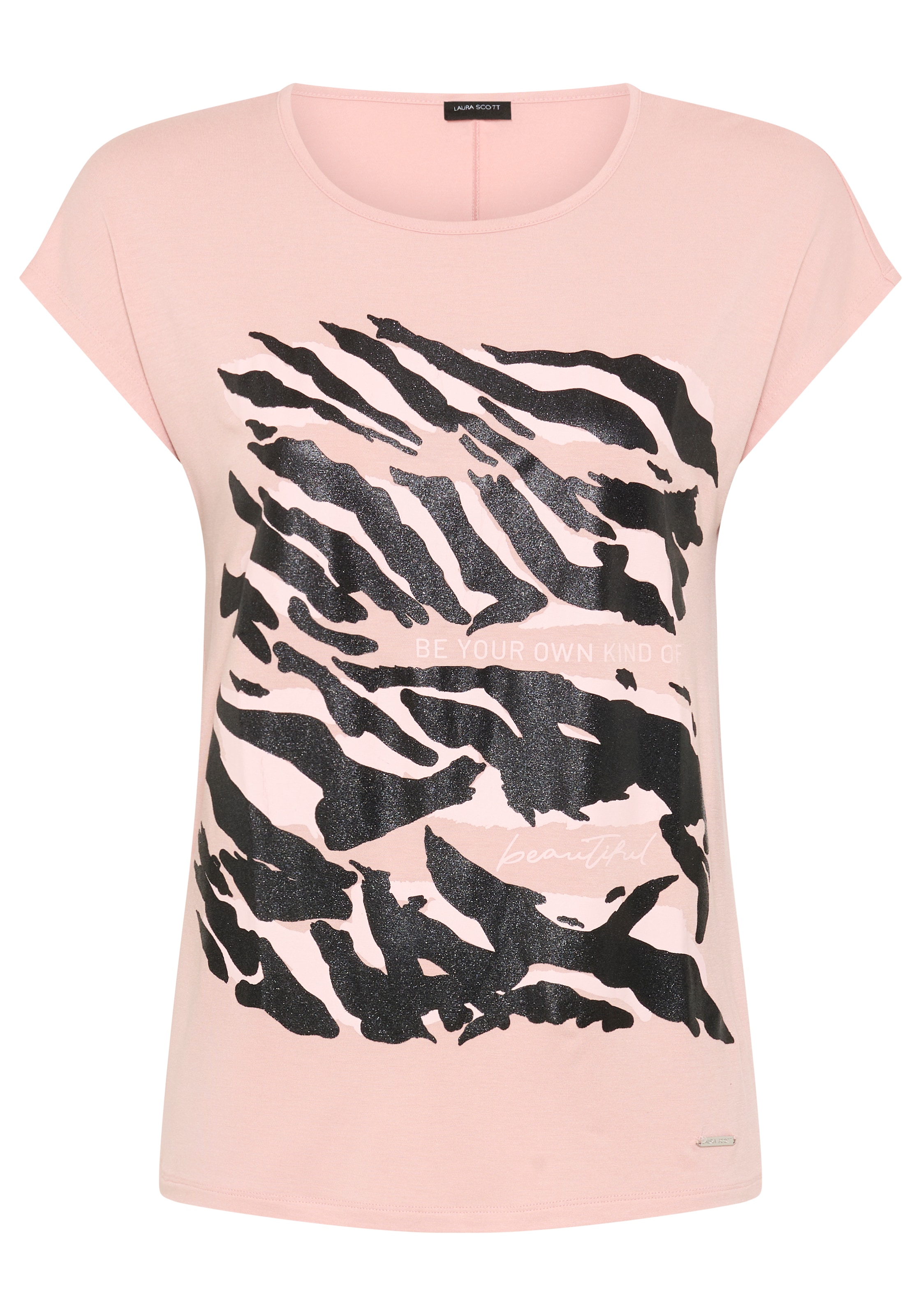 Laura Scott T-shirt coupe près du corps, en jersey simple élastique