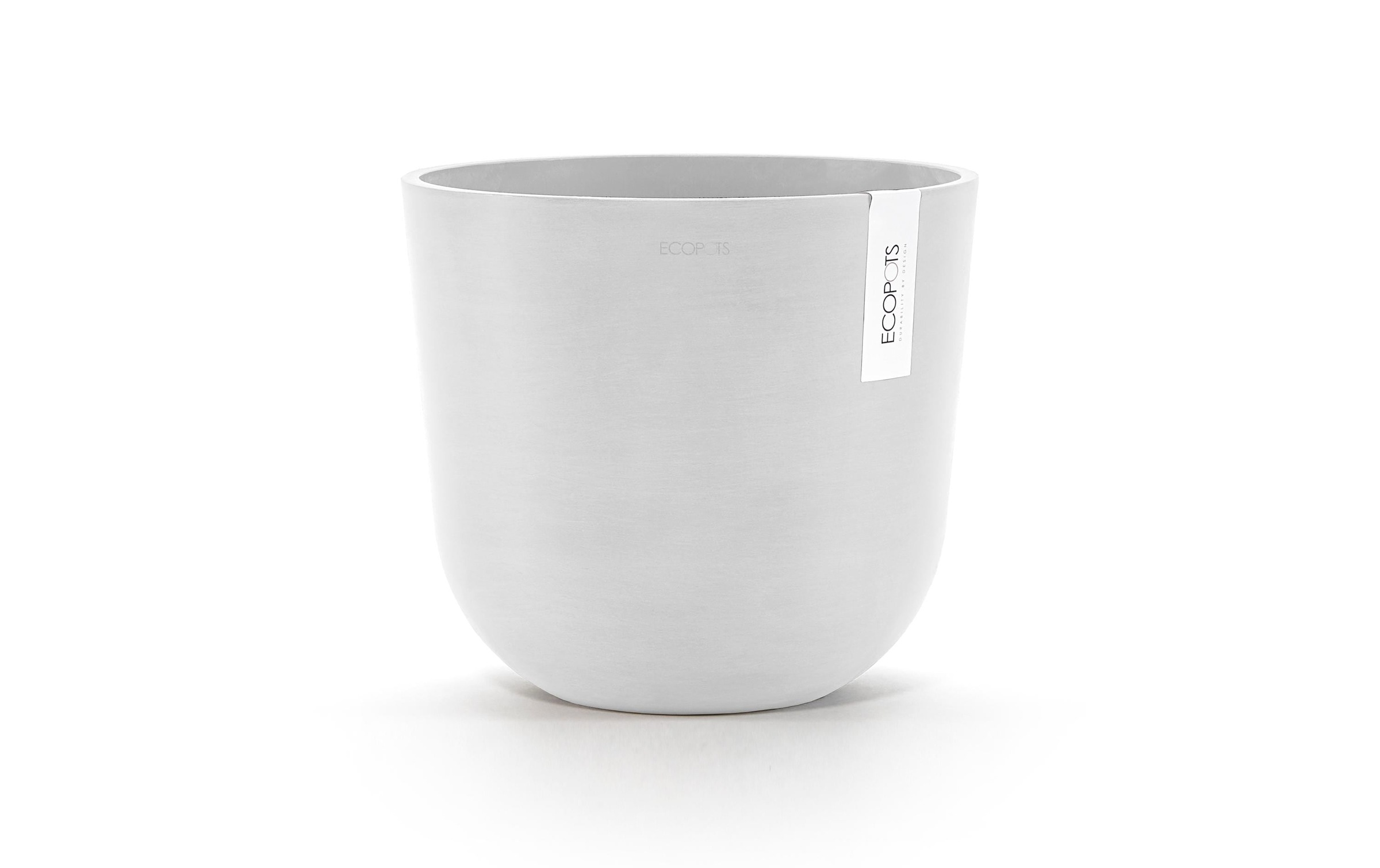 Image of ECOPOTS Pflanzkübel "Oslo 25 Weiss"