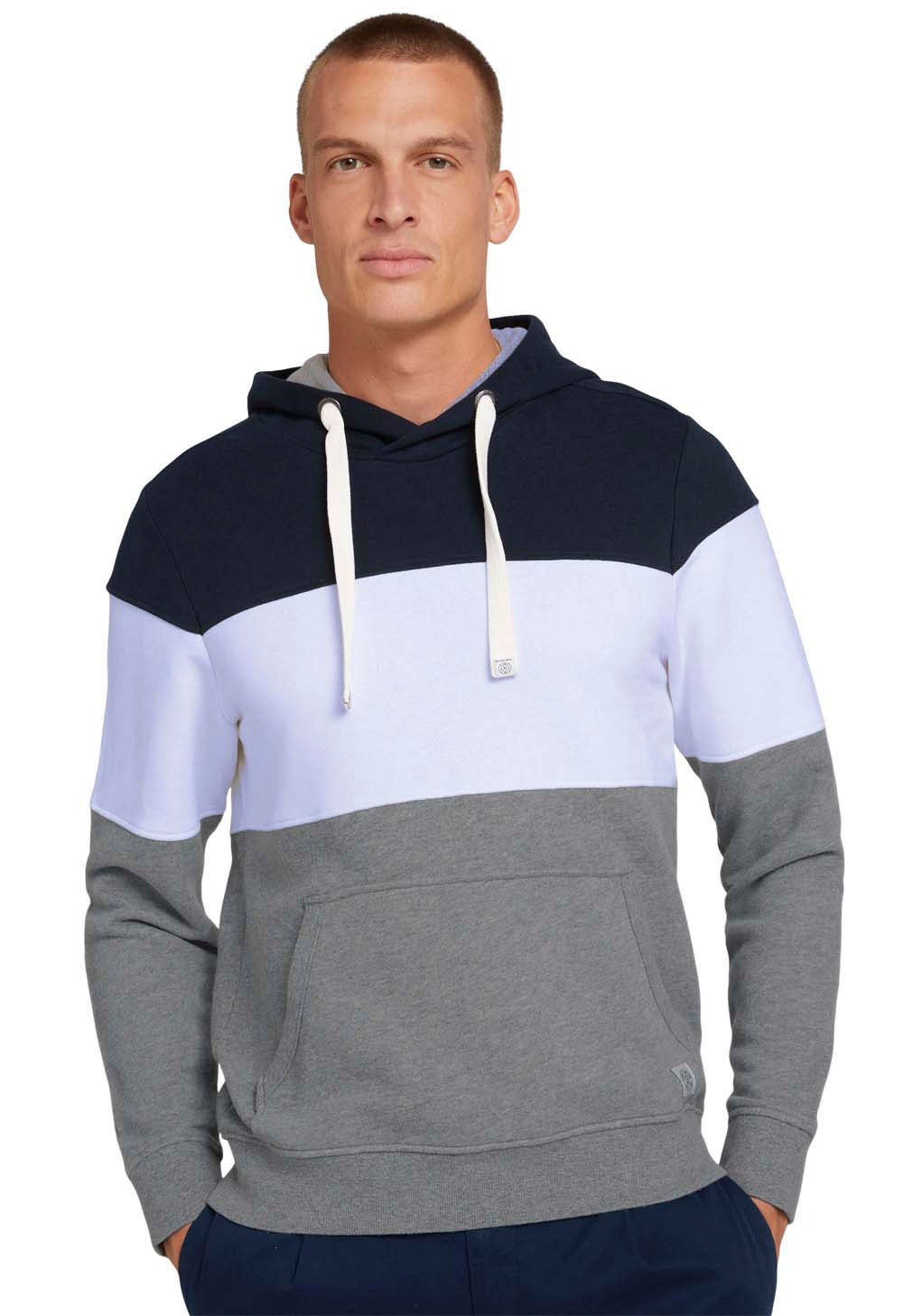 Image of TOM TAILOR Kapuzensweatshirt, im angesagtem Colorblocking bei Ackermann Versand Schweiz