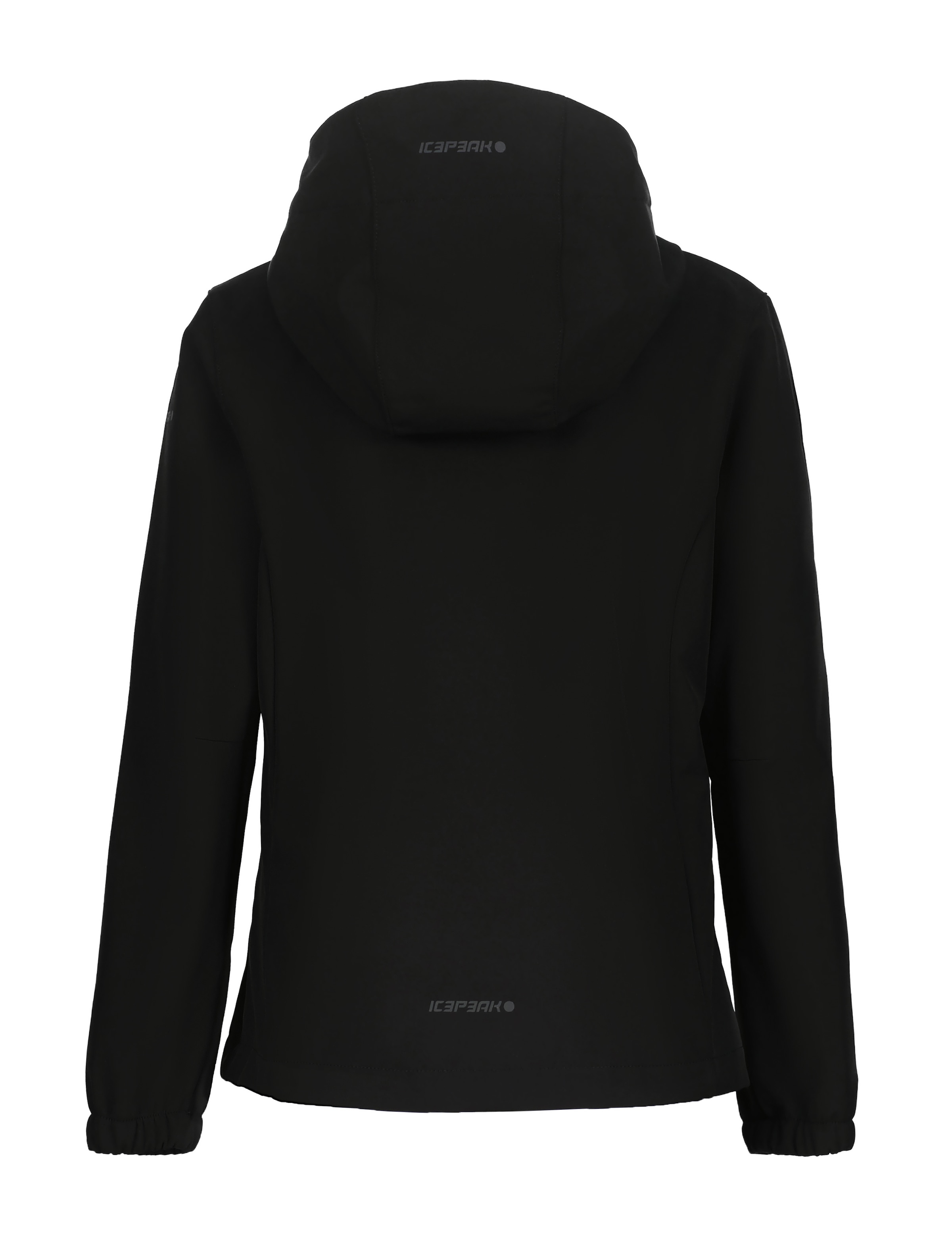 Icepeak Veste softshell »ICEPEAK KOBRYN JR« avec capuche avec capuche, bord droit, respirant, déperlant,