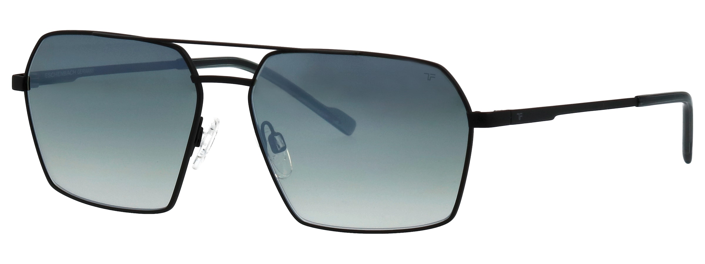 Image of TITANflex Sonnenbrille "Modell 824133" Form Pilot, Logoschriftzug auf Bügel, Titanflexfassung