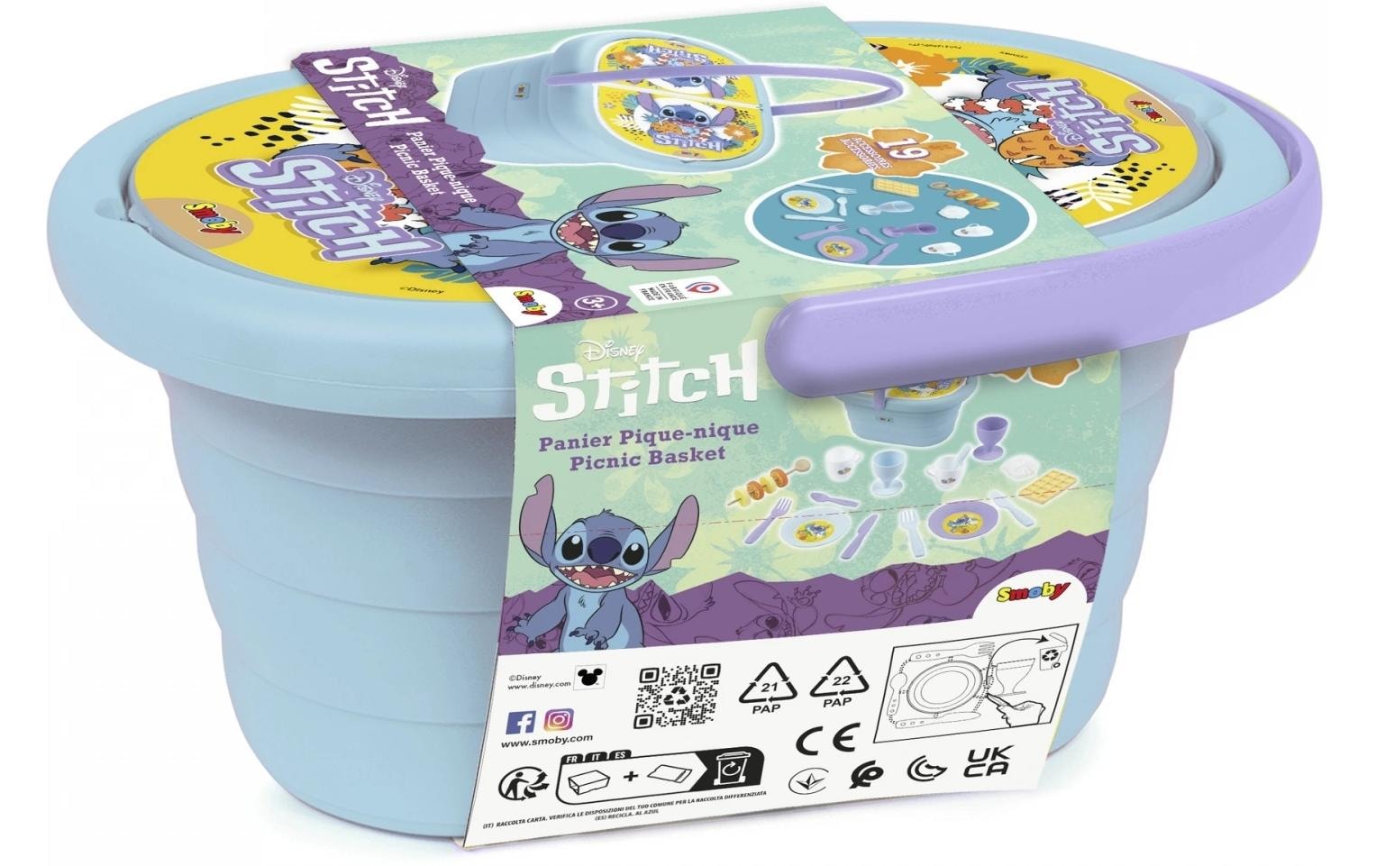 Smoby Spielgeschirr »Stitch Picknickkorb«