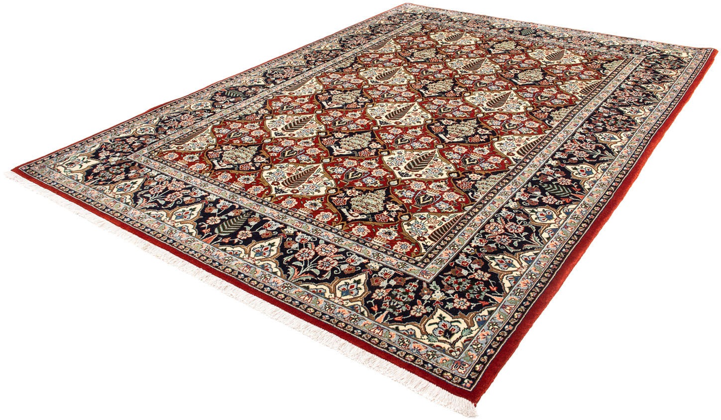 Image of morgenland Orientteppich »Perser - Nomadic - 292 x 207 cm - dunkelrot«, rechteckig, 10 mm Höhe, Wohnzimmer, Handgeknüpft, Einzelstück mit Zertifikat bei Ackermann Versand Schweiz