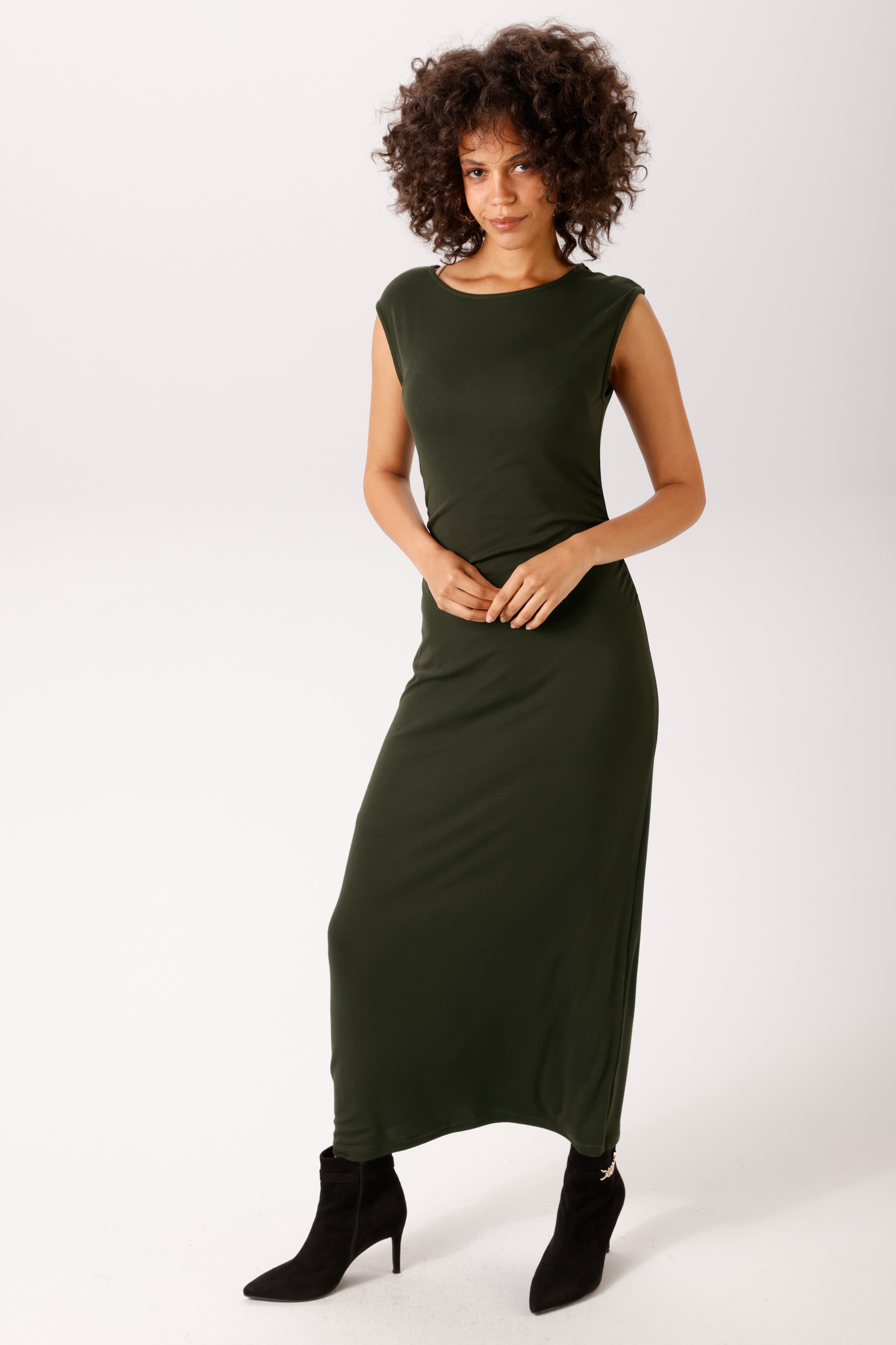 Image of Aniston CASUAL Maxikleid mit Raffungen in der Taillennaht - NEUE KOLLEKTION