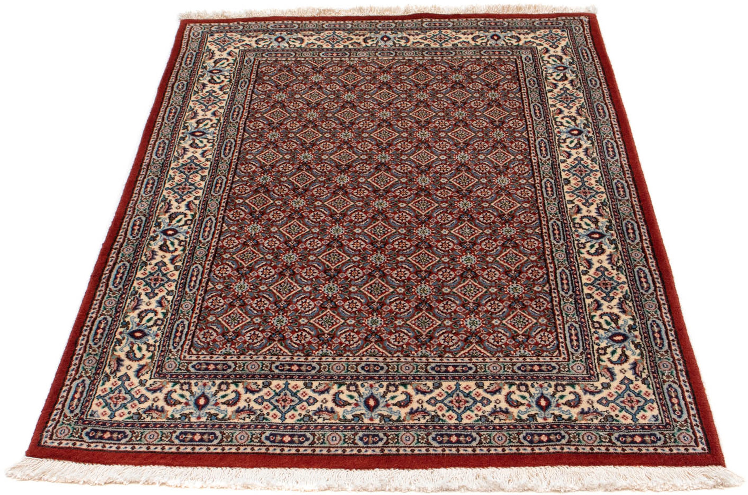 Image of morgenland Orientteppich »Perser - Classic - 147 x 96 cm - dunkelrot«, rechteckig, 10 mm Höhe, Wohnzimmer, Handgeknüpft, Einzelstück mit Zertifikat bei Ackermann Versand Schweiz