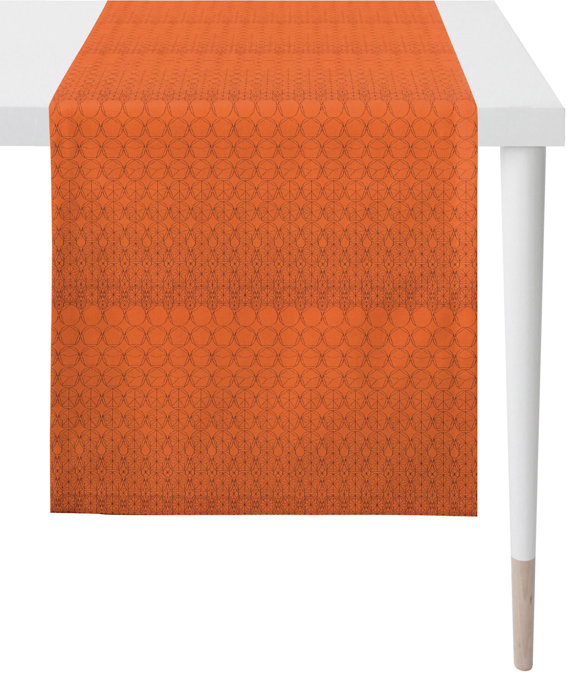 Image of APELT Tischläufer "1308 Loft Style, Jacquard" Fleckschutz
