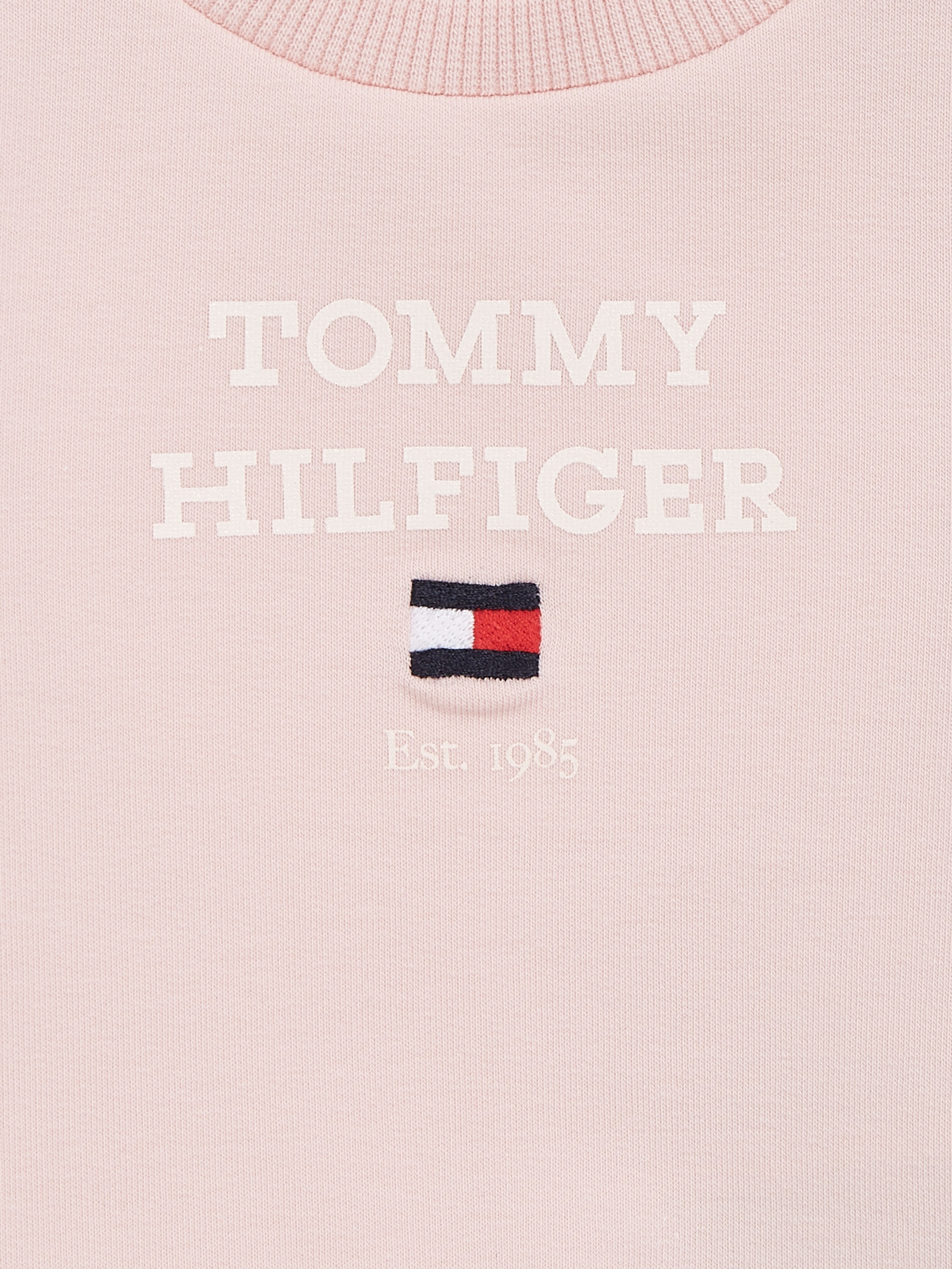 Tommy Hilfiger Shirt & Hose »BABY TH LOGO SET«, (Set, 2 tlg., 2er), mit Markenlabel