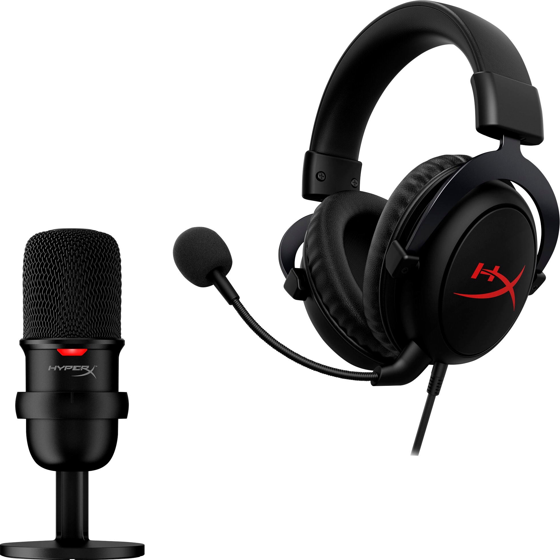 Image of HyperX Streaming-Box »HyperX Streamer Starter Pack mit Cloud Core Gaming Headset und SoloCast Mikrofon« bei Ackermann Versand Schweiz