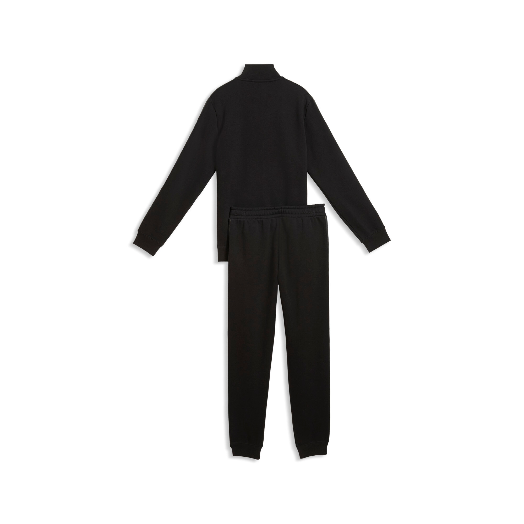 PUMA Trainingsanzug »ESS TAPE FULL-ZIP SWEAT SUIT FL G« 2 2-teiliges Set, mit Reissverschluss am Oberteil, Langarm-Oberteil