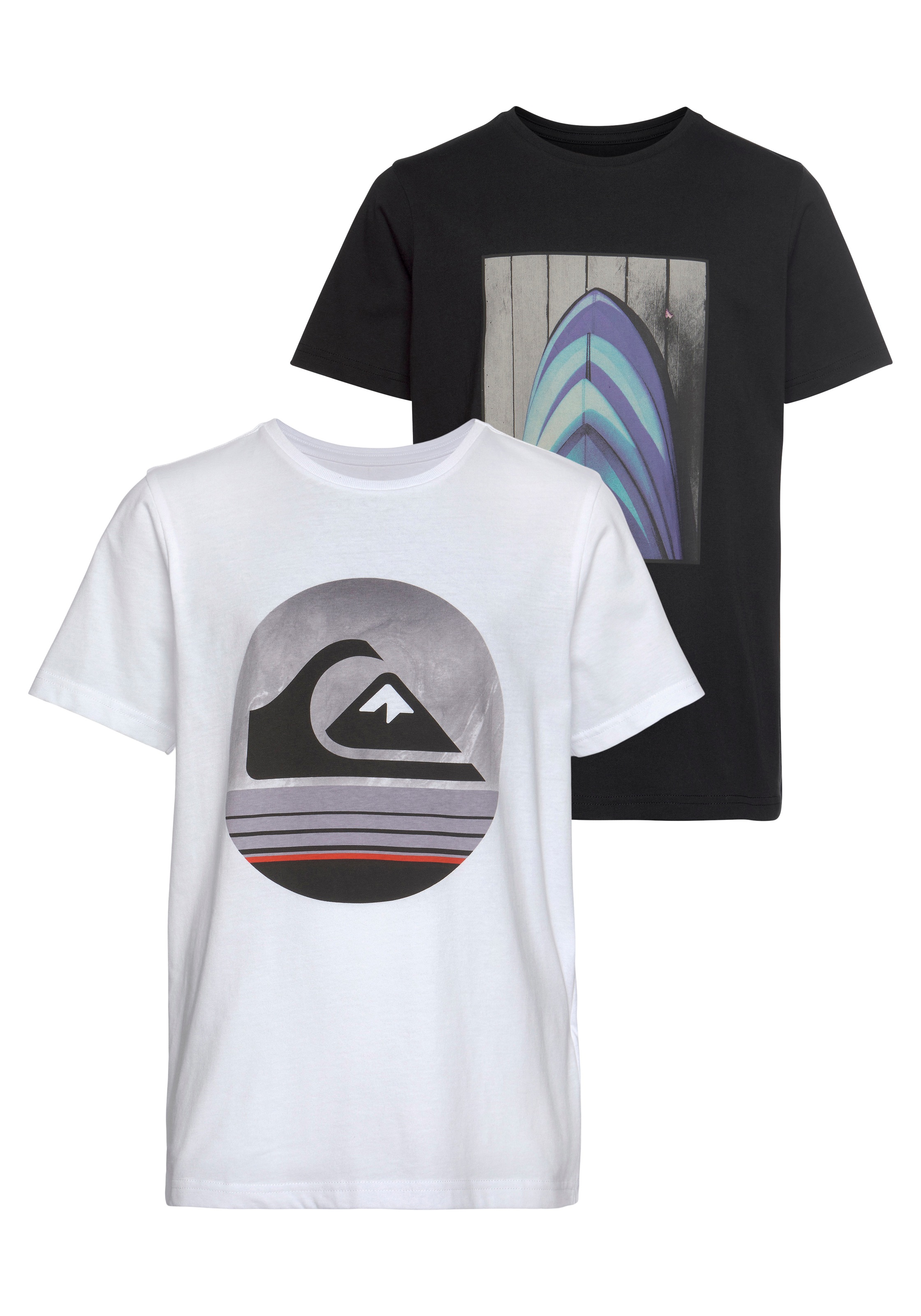 Image of Quiksilver T-Shirt »BLUE SHIFT SS TEE PACK YOUTH«, (Packung, 2er-Pack) bei Ackermann Versand Schweiz