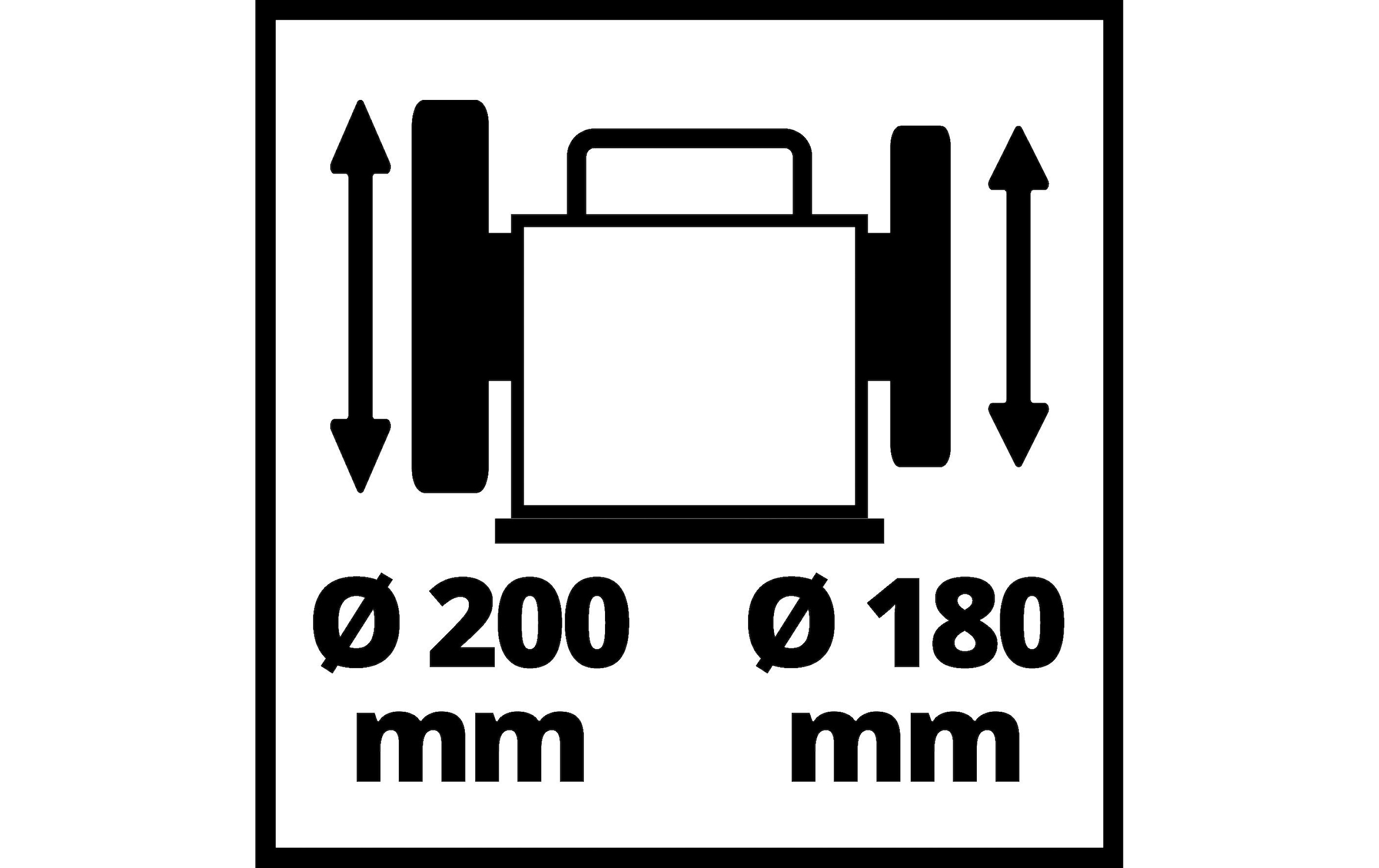 Einhell Nass-Trockenschleifer »TC-WG 200«