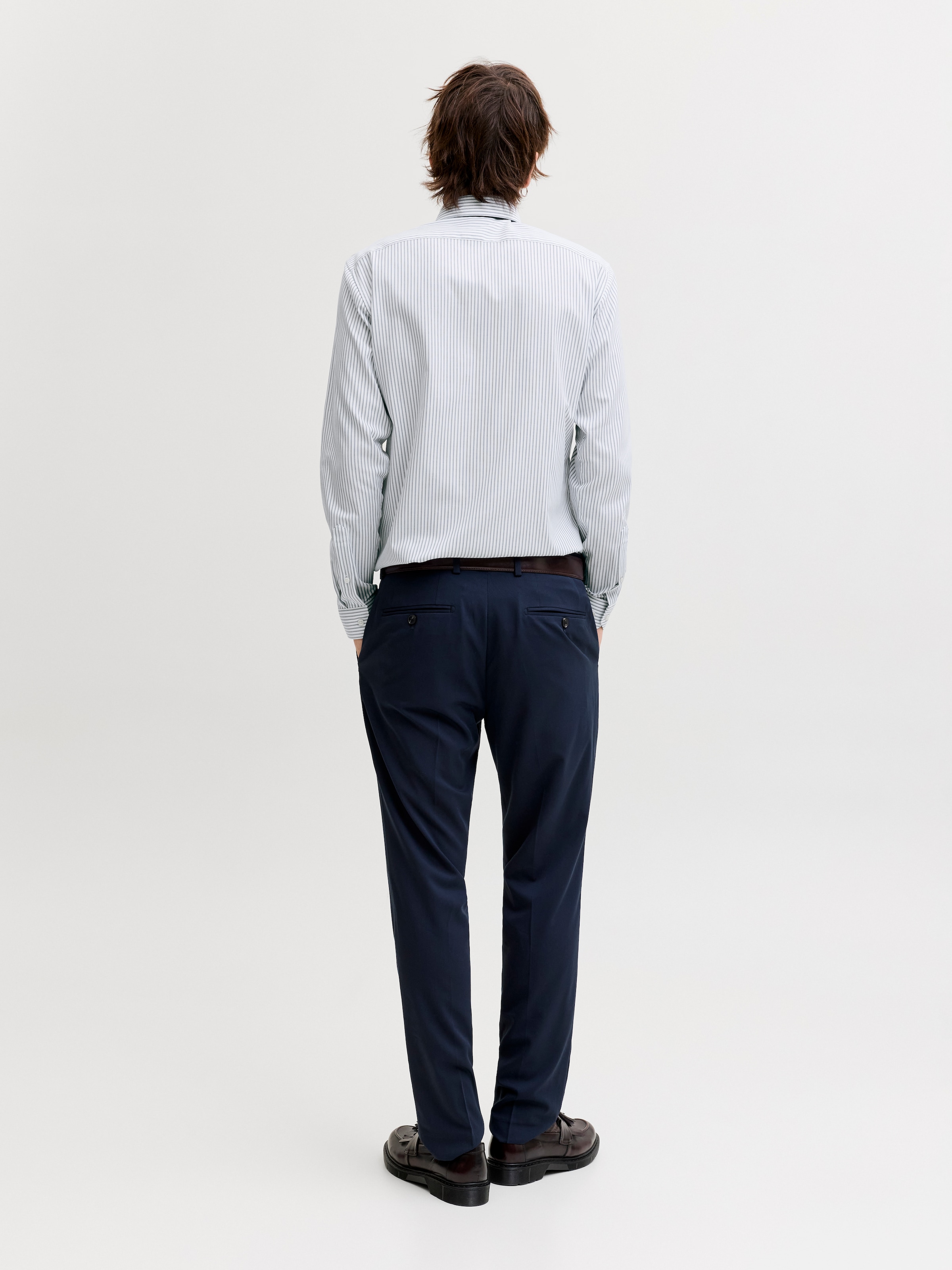 Jack & Jones Langarmhemd »JPRBLAPARKER Slim Fit Hemd, atmungsaktiv, ideal für den Alltag« Baumwolle, slim fit